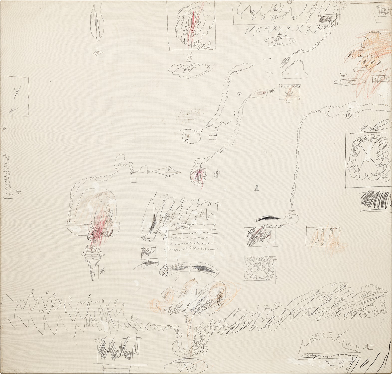 Cy Twombly — Crimes of Passion I