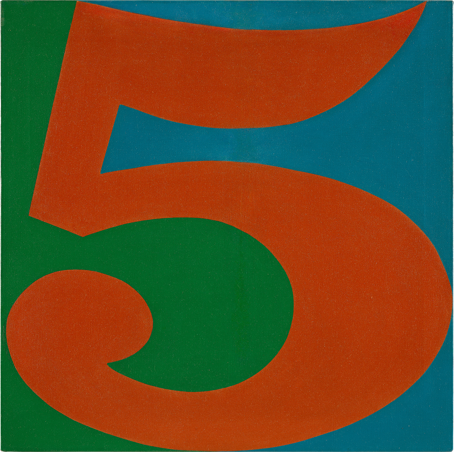 Robert Indiana — Cardinal Five