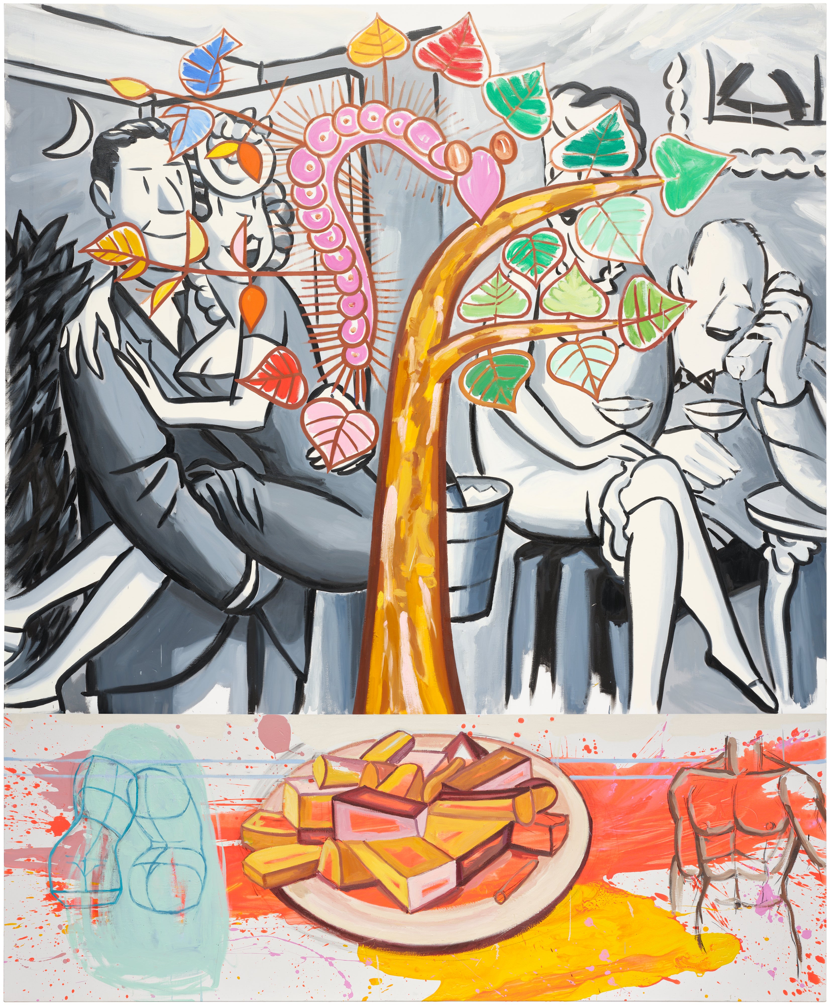 David Salle — Tree of Life #22
