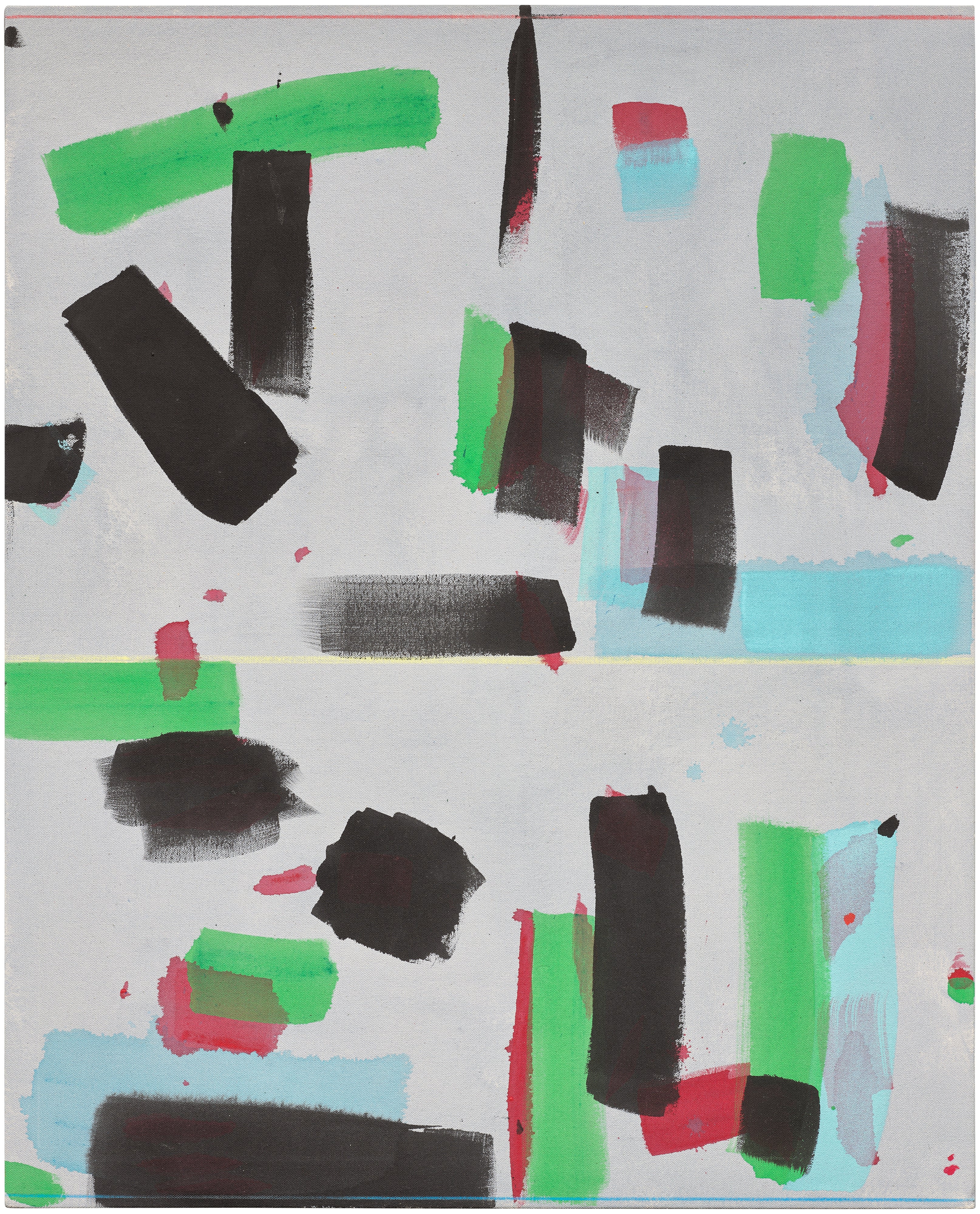 Open thirds (Black, green, red, Blue, grey)