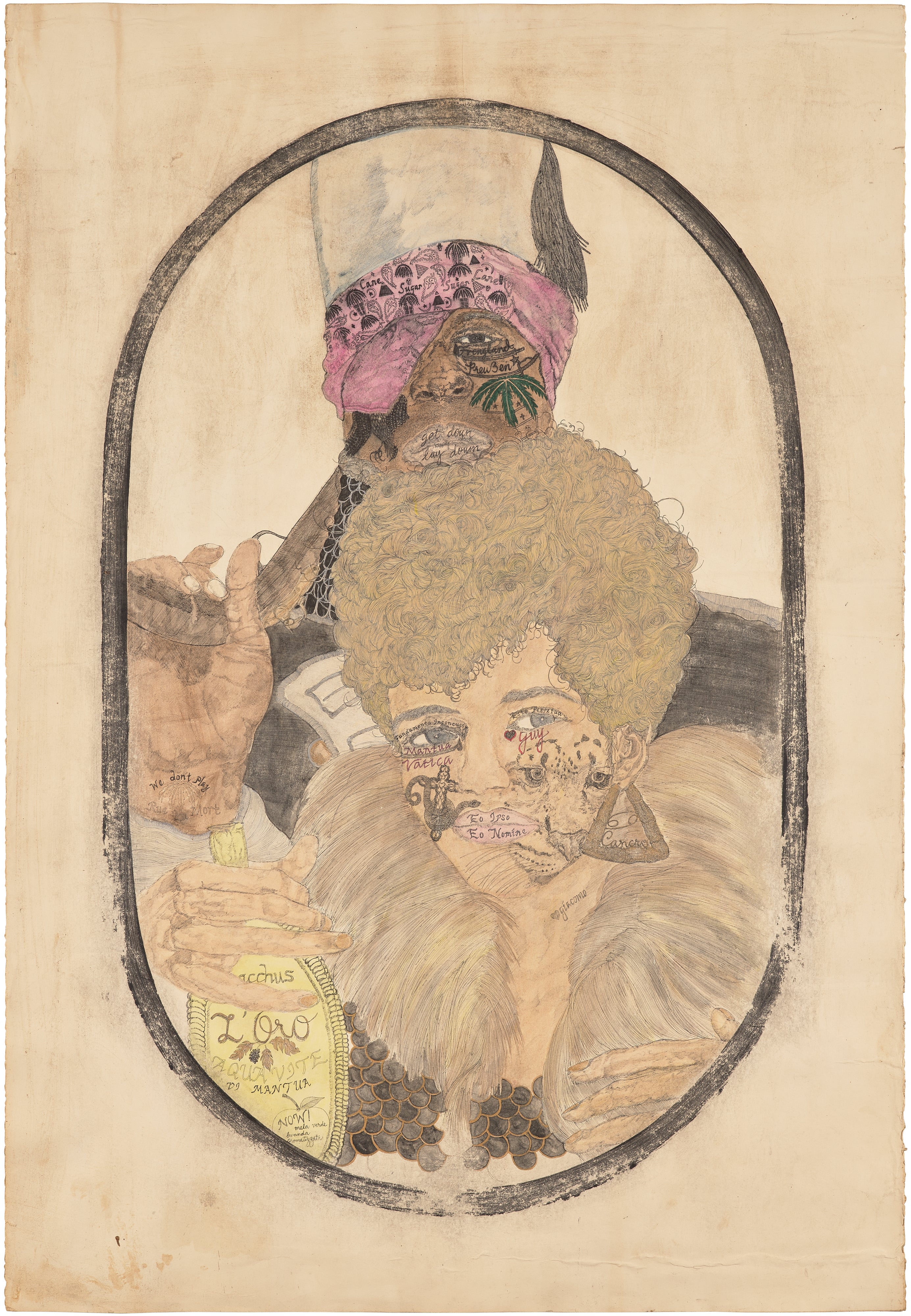 Umar Rashid (Frohawk Two Feathers) — Comely Gigi with the Tattooed Eyelids