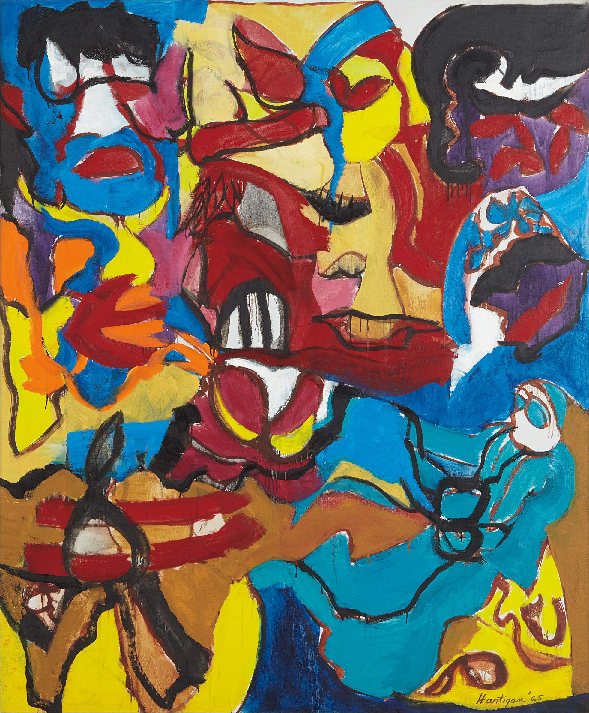 Grace Hartigan — Trick or Treat