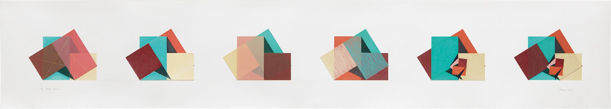 Dorothea Rockburne — Long Drawing, Narcissus