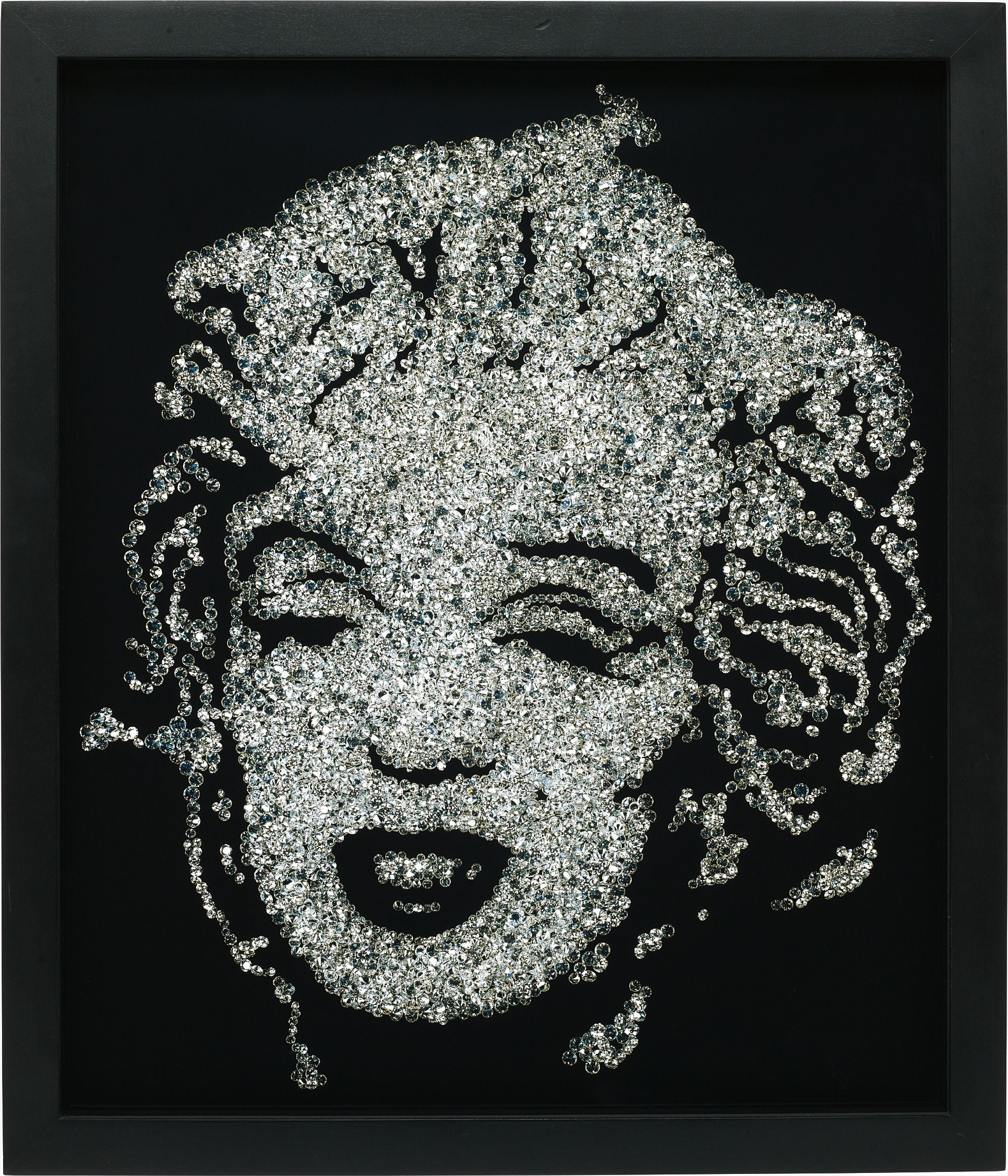 Vik Muniz — Marilyn Monroe (from Pictures of Diamonds)