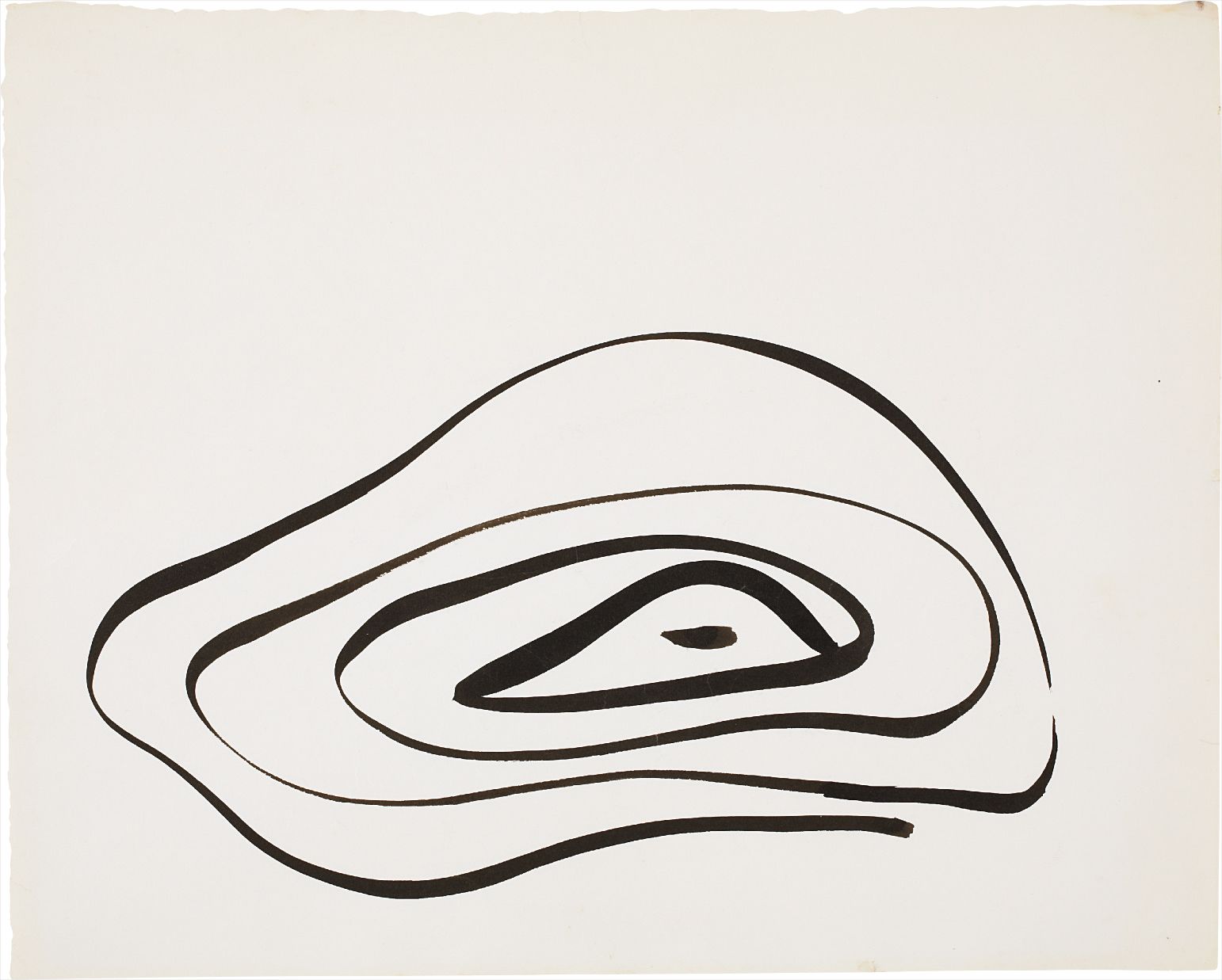 This work is registered in the archives of the Arshile Gorky Foundation under number #D1512.