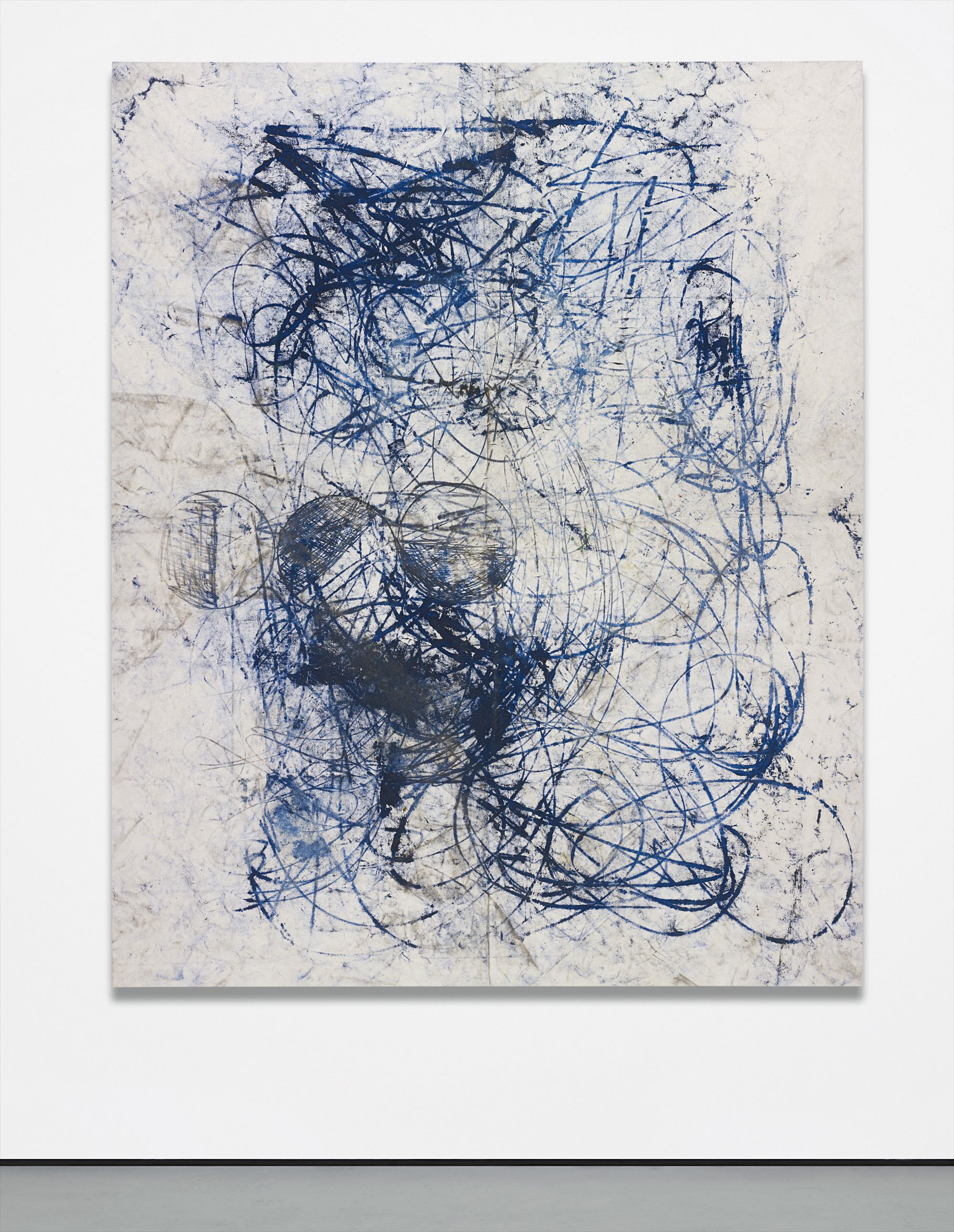 Oscar Murillo — "The individual canvases are very much the DNA; they record that movement, the process of making."