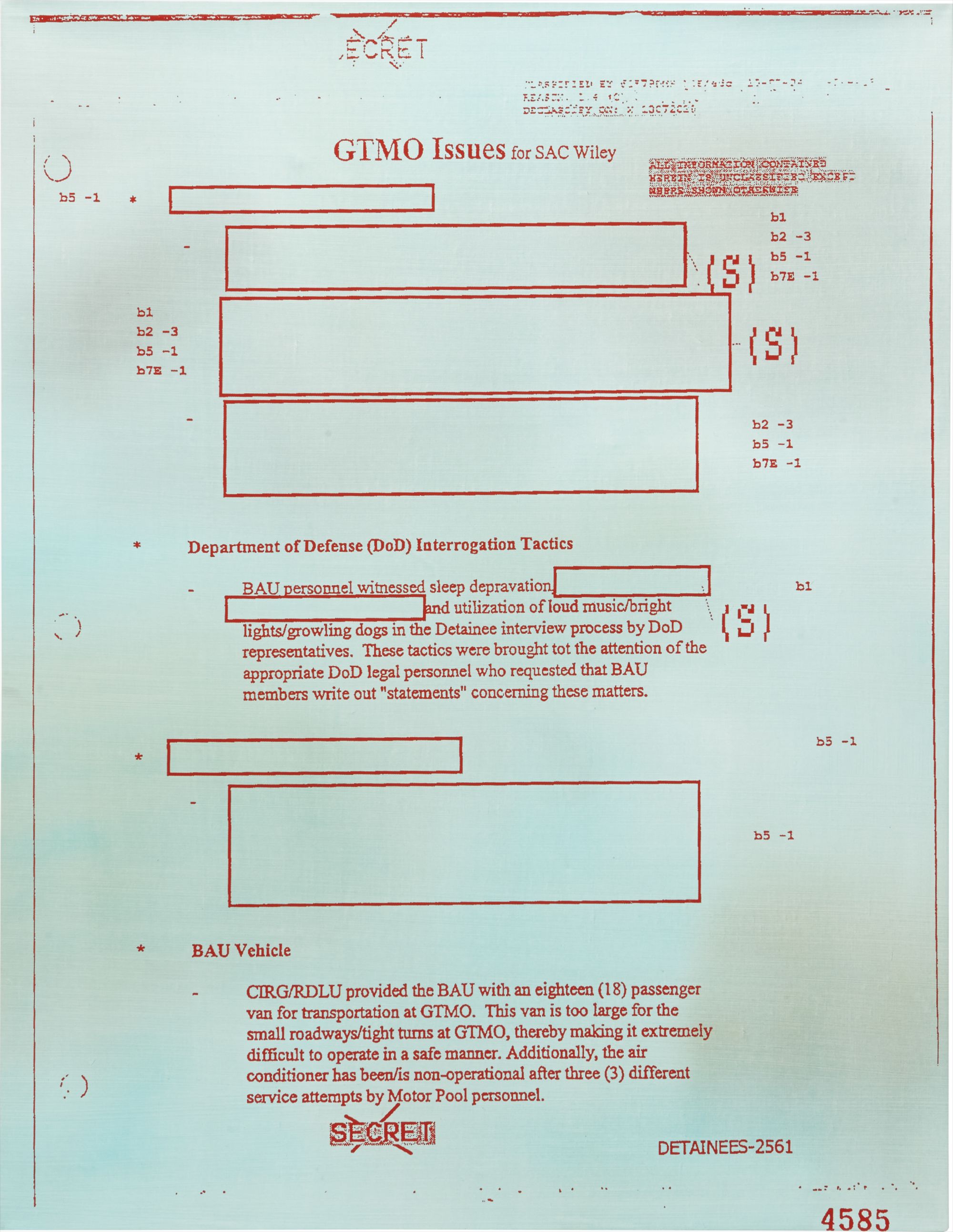 Jenny Holzer — SAC Wiley (Blue)