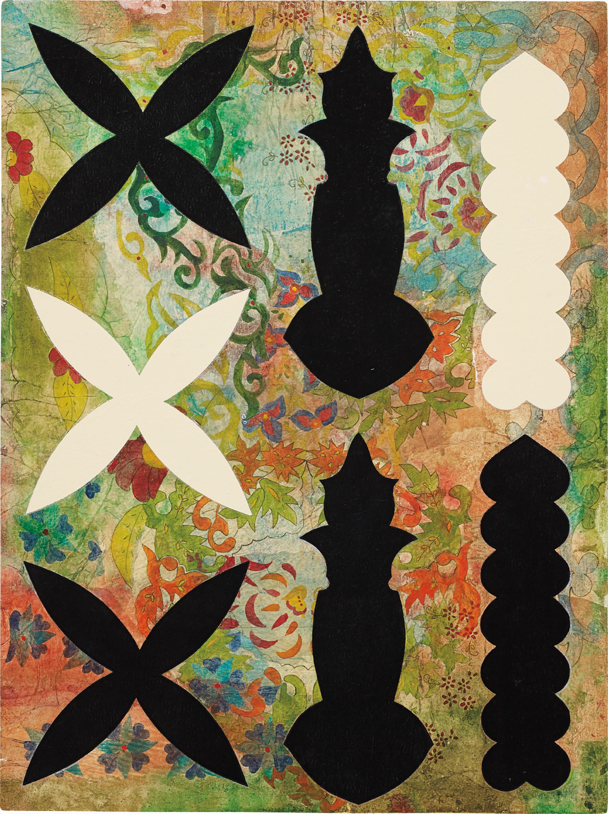 Composition with Ornamental Fragments II