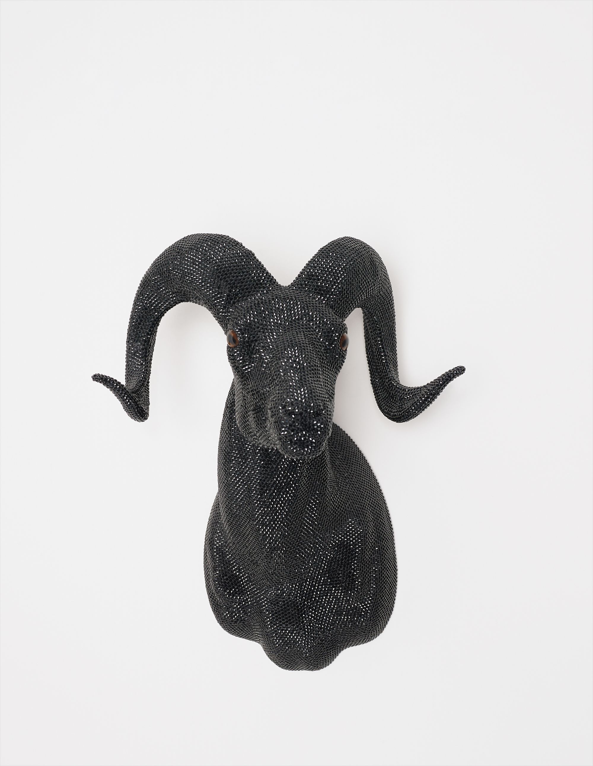 Marc Swanson — polyurethane foam, crystals, adhesive