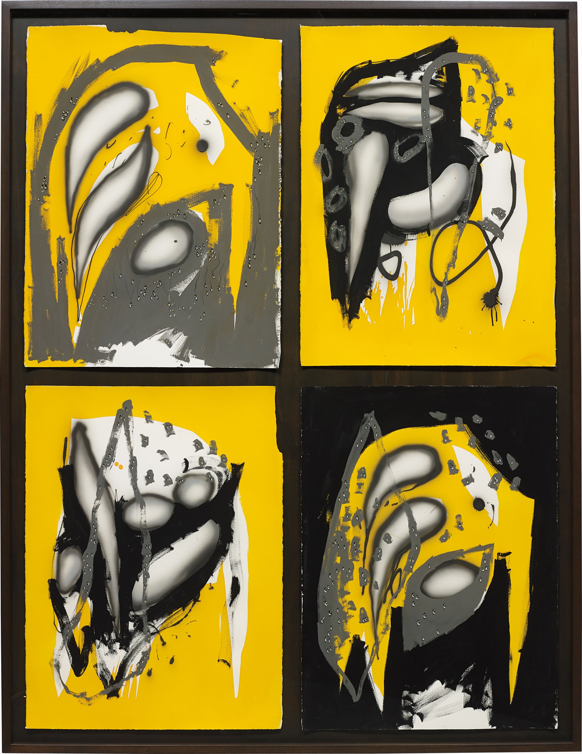 Aaron Curry — Masks (Pixelated Sorcerers)