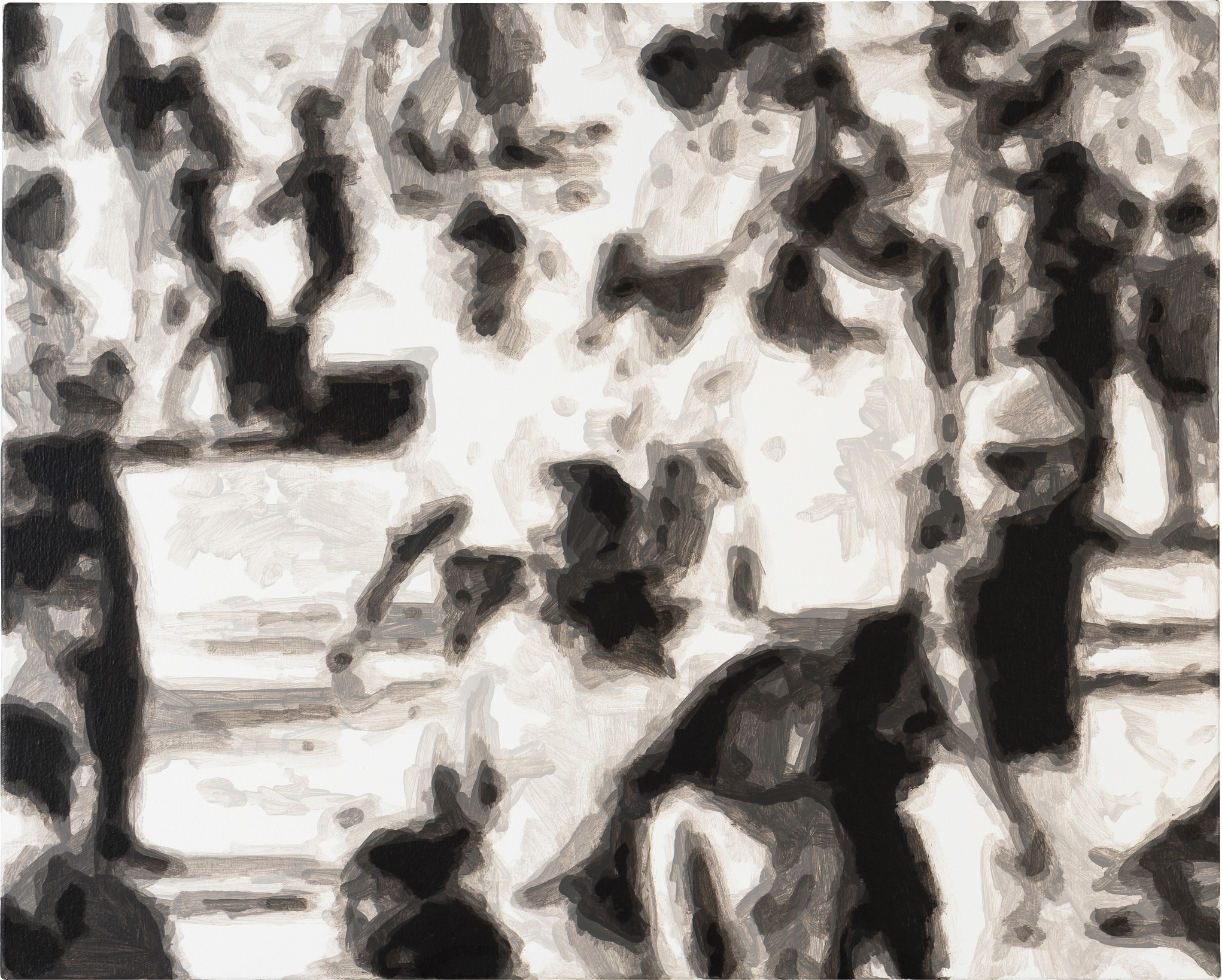 Wayne Gonzales — Waiting Crowd