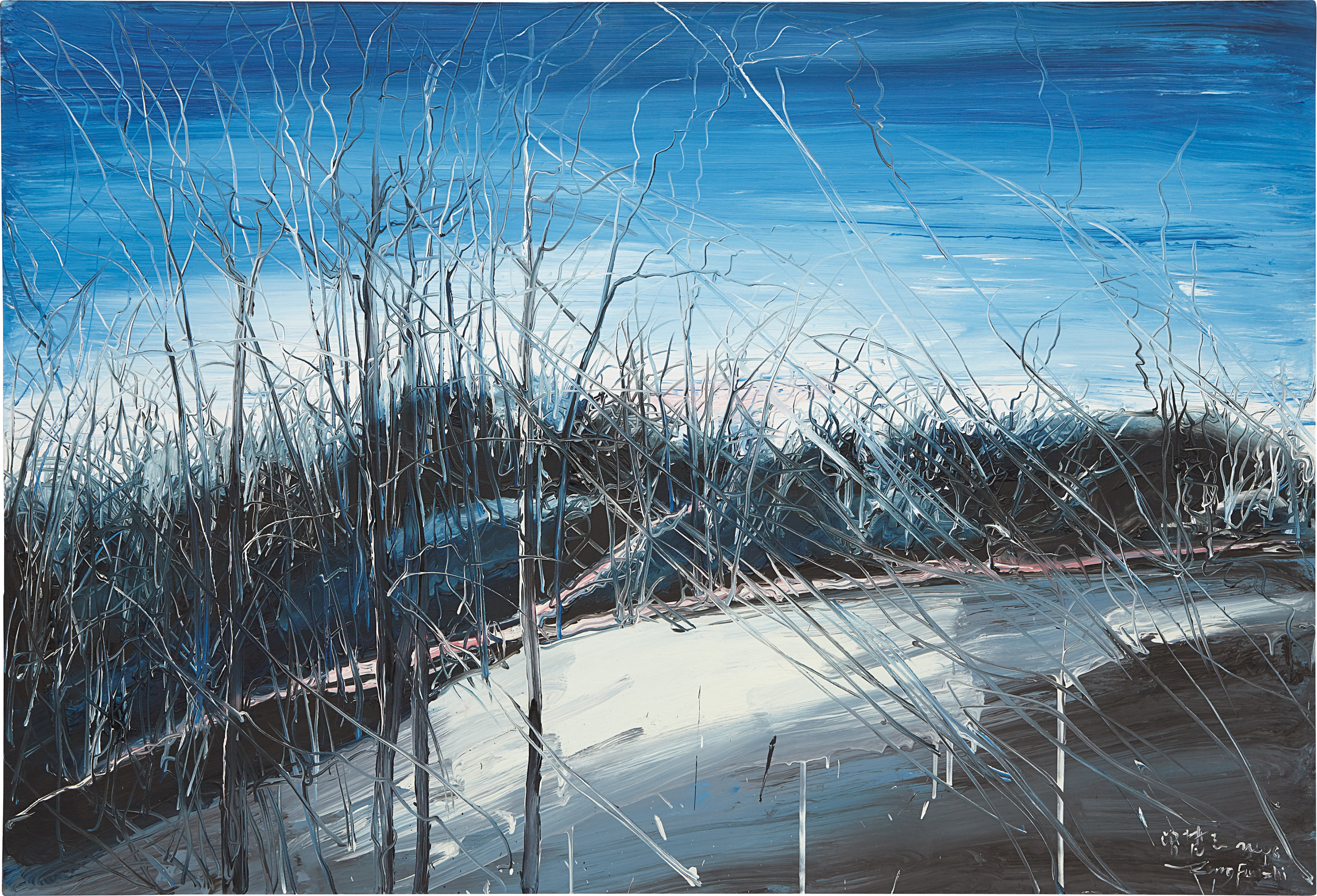 Zeng Fanzhi — “This is a visual language. I don't want to rely on more words to explain the pieces. I hope that people can understand what I'm trying to express simply by looking at my work.” Zeng Fanzhi, 2012