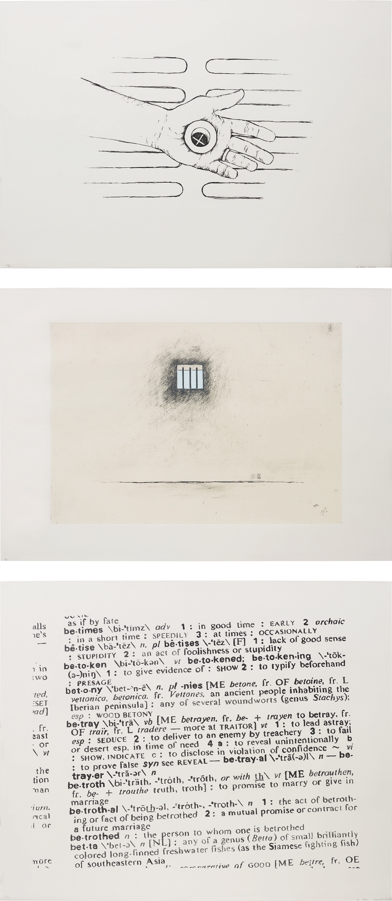 Complete series of 3 prints