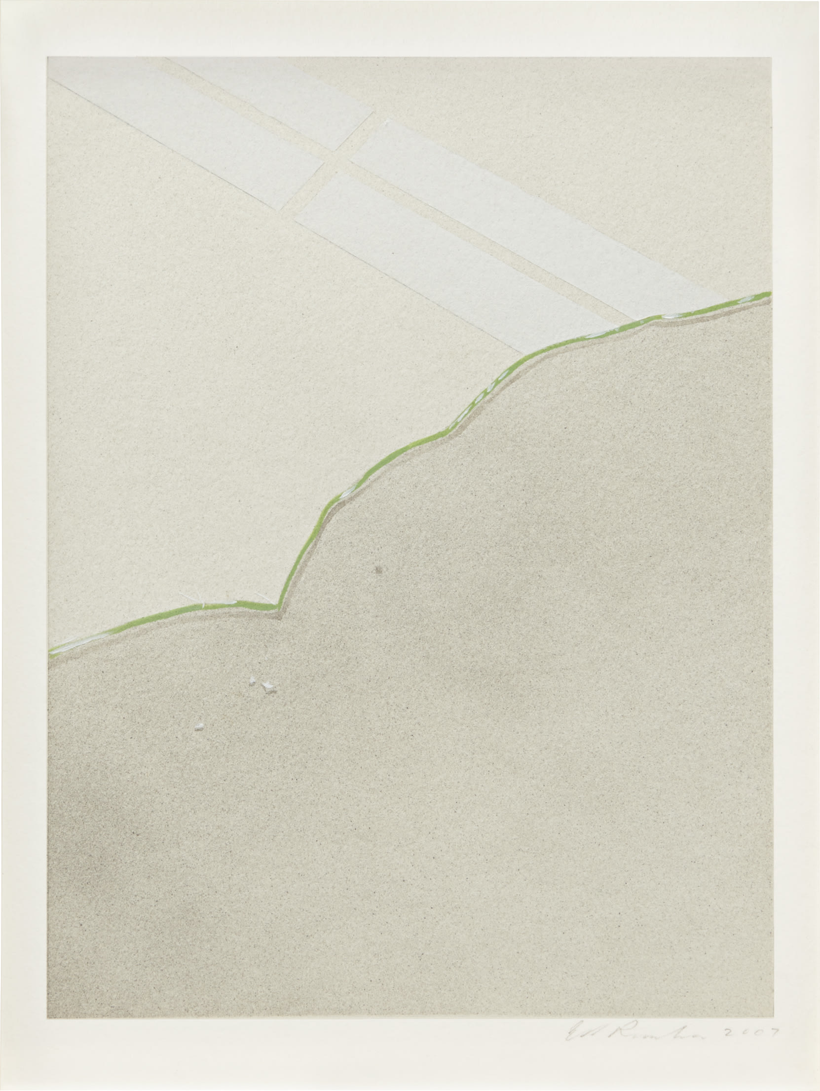 Ed Ruscha — Broken Glass with Shards