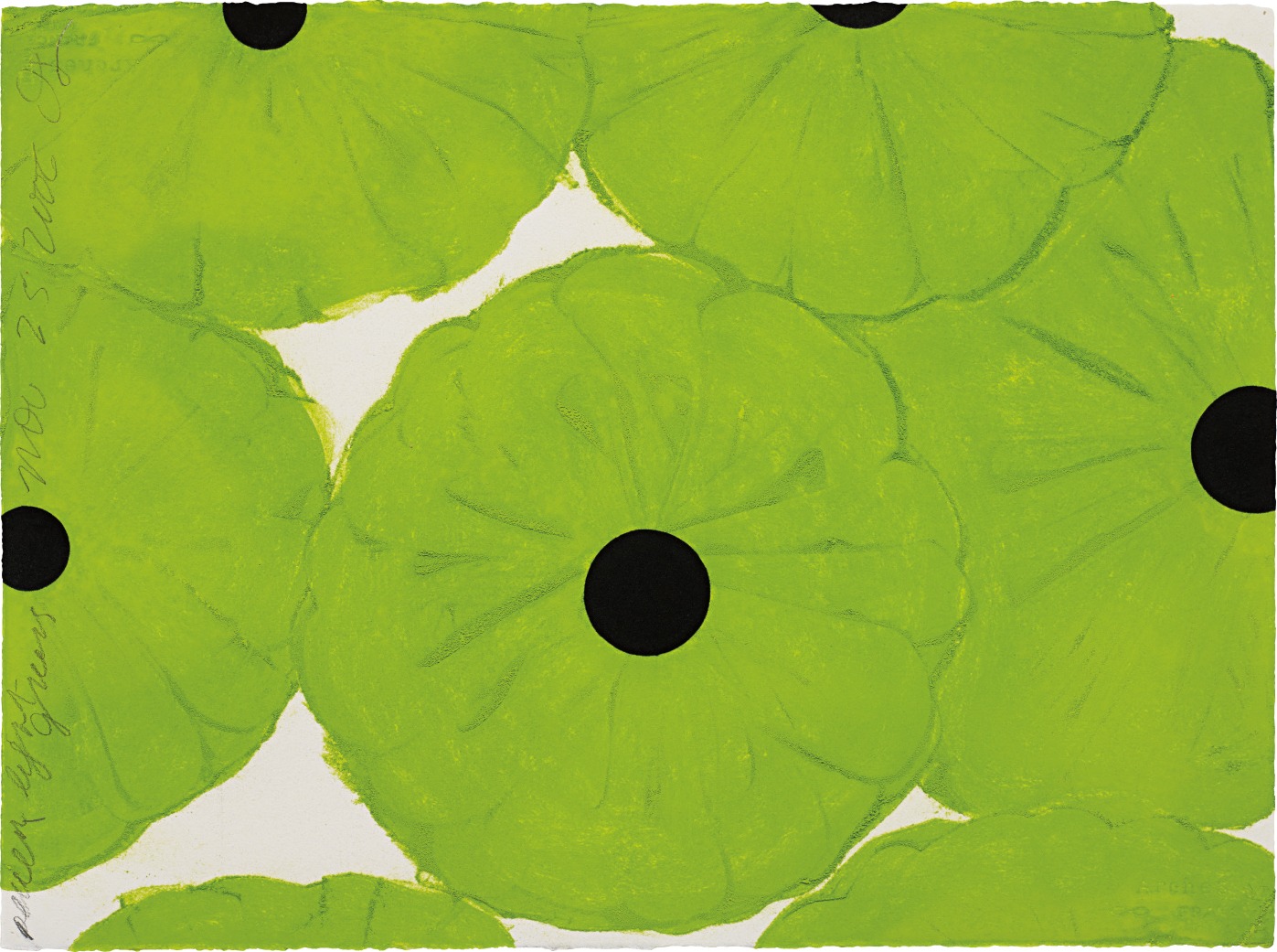 Donald Sultan — Seven Light Greens Nov 25, 2006