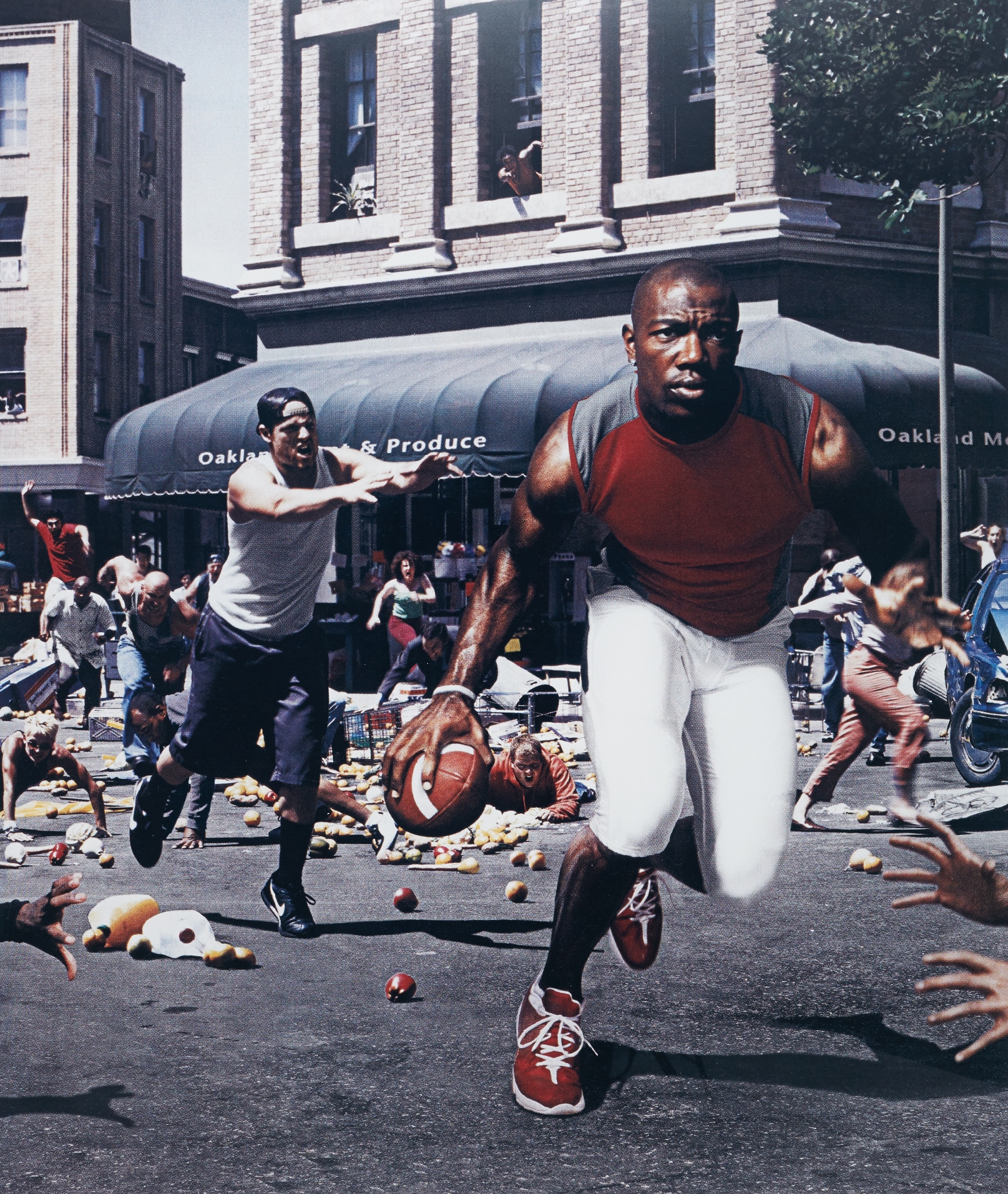 Hank Willis Thomas — The Liberation of T.O. I'm not goin back ta' work for massa in dat' darn field