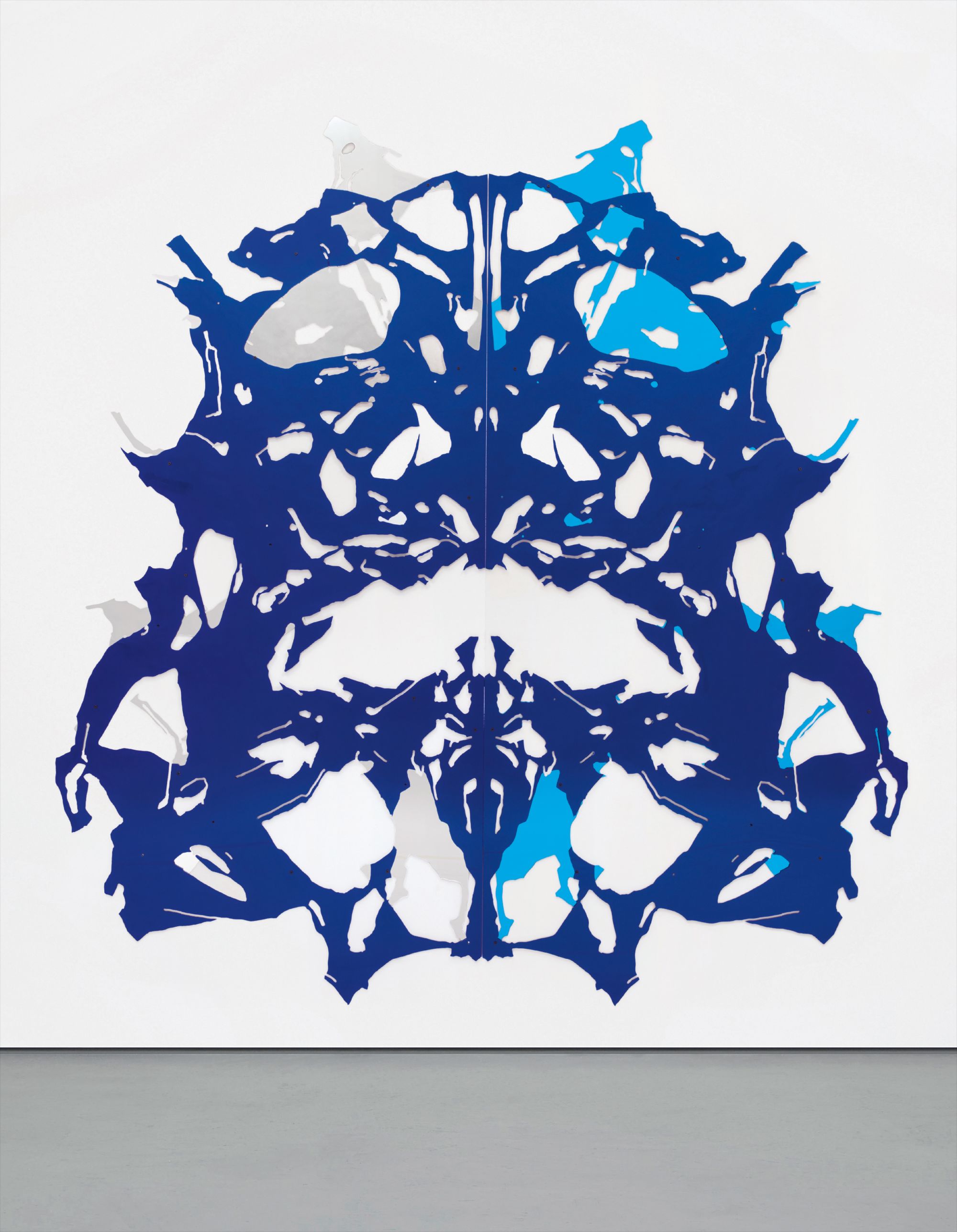 Kelley Walker — I see the right, mirrored; in the center a soft Volkswagen