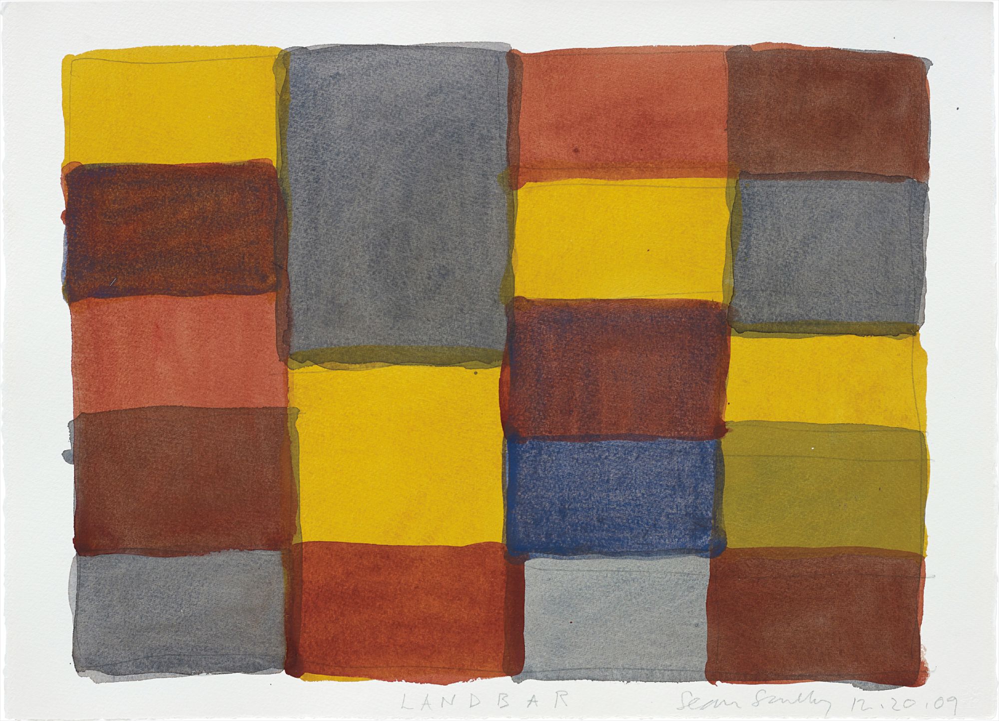 Sean Scully — Landbar (12.12.09)