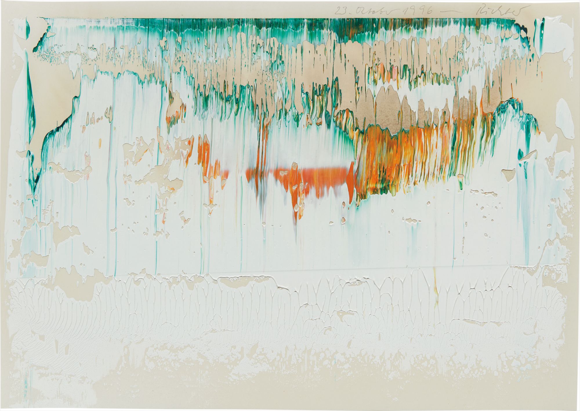 Gerhard Richter — PAPER FUJI (23 Oktober 1996)