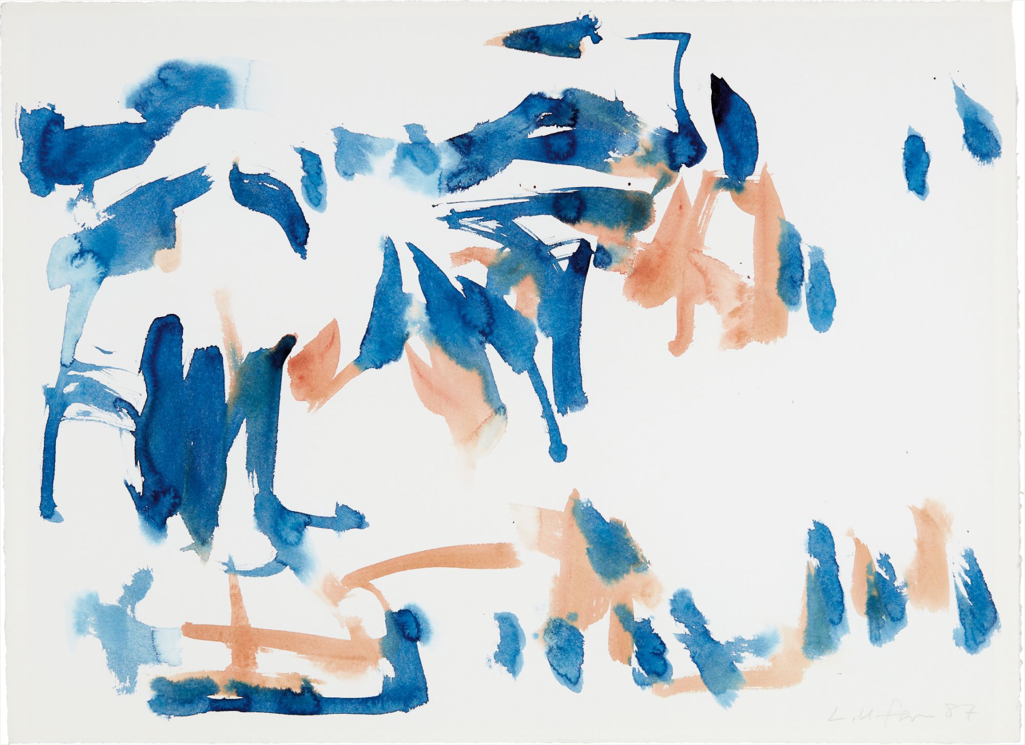 Lee Ufan — "The highest level of expression is not to create something from nothing, but rather to nudge something that already exists so that the world shows up more vividly.” Lee Ufan