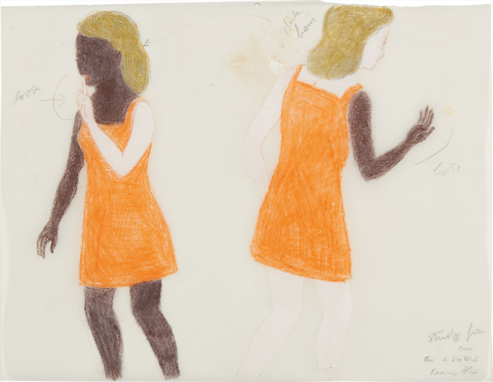 Francis Alÿs — Study for the 2 Sisters