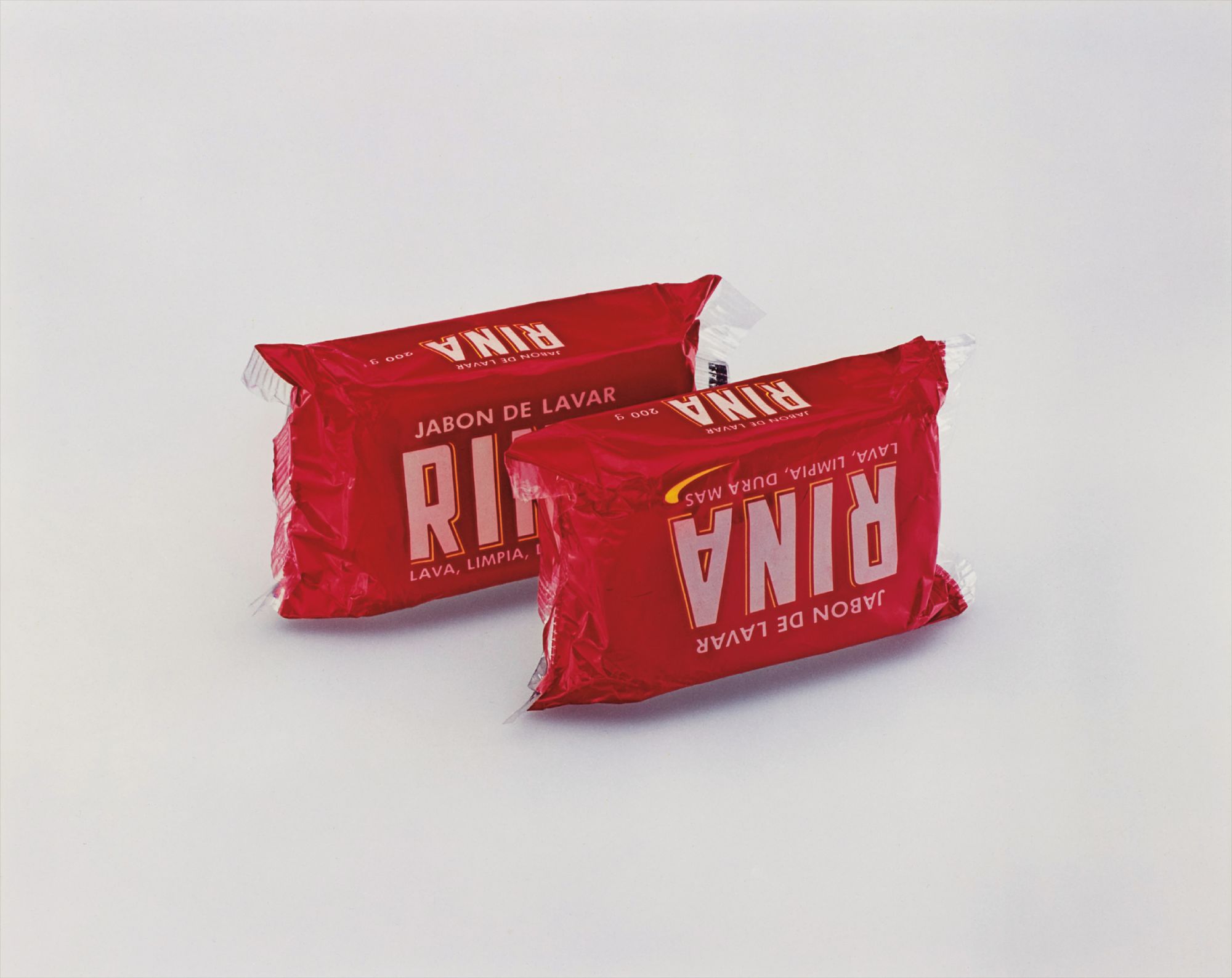 Christopher Williams — Rina, Jabon De Lavar "Lava, Limpia, Dura Mas" 200 gr. Photography by the Douglas M. Parker Studio, Los Angeles, California November 8, 2004