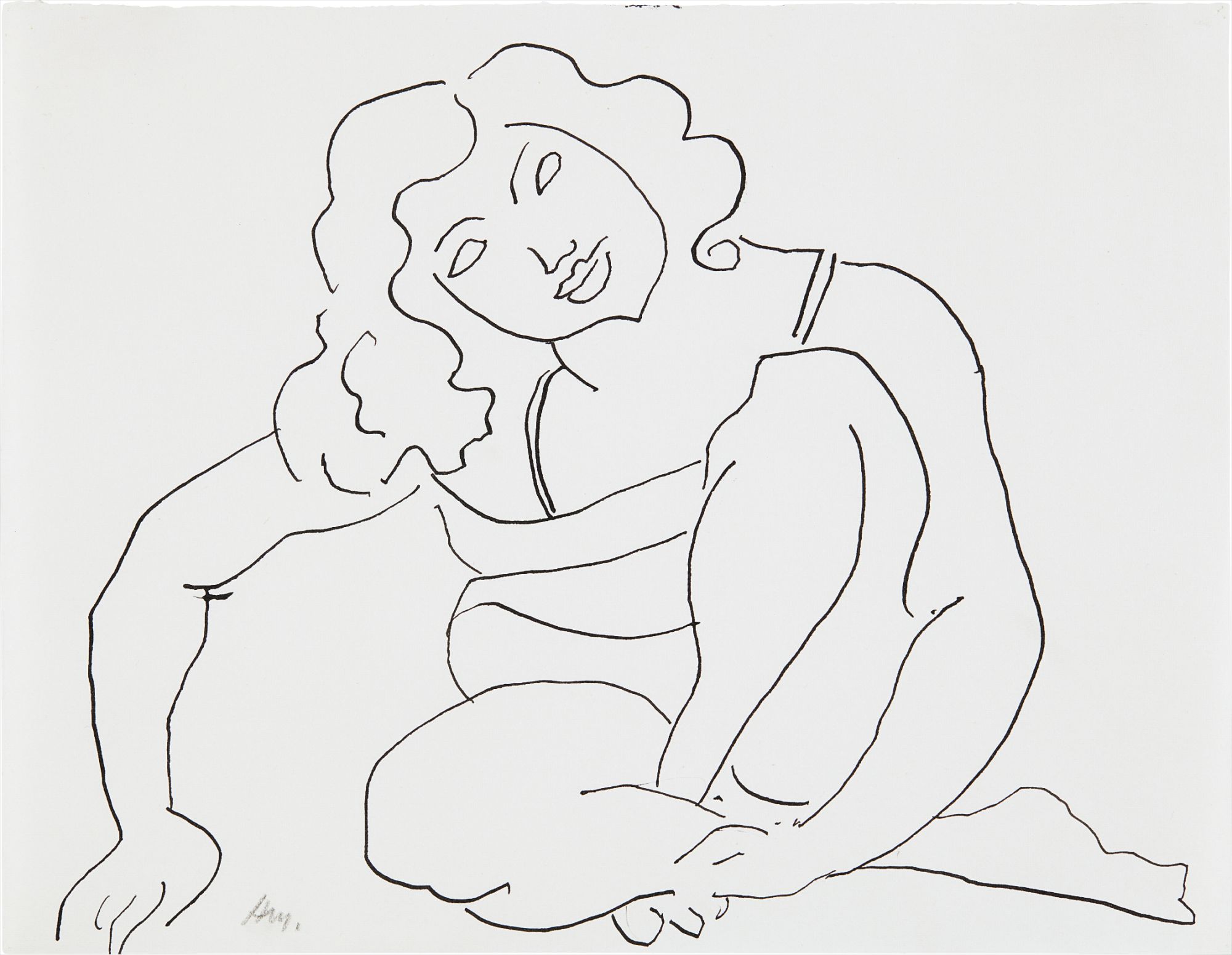 Henri Matisse — Femme Accroupie