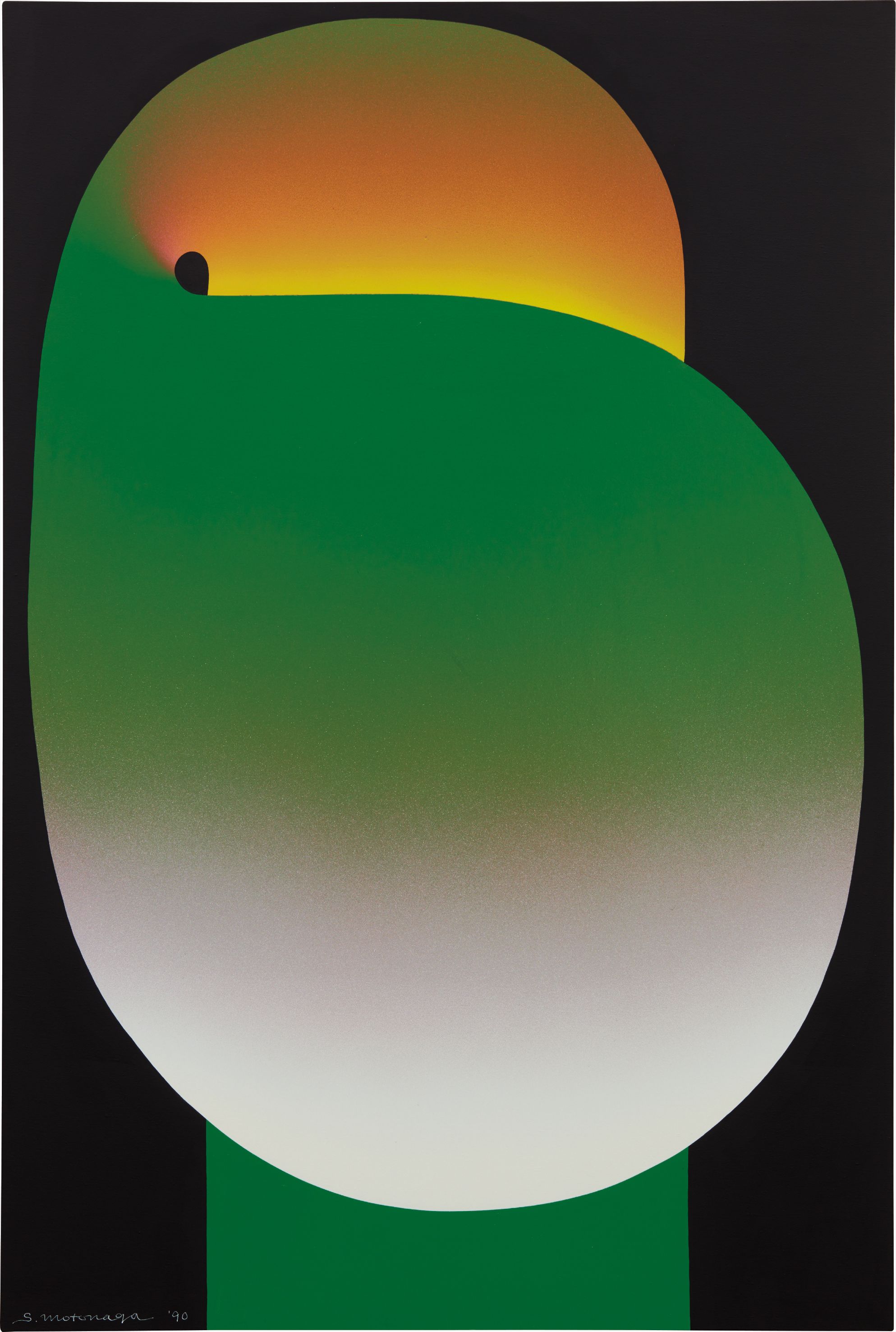 Green Form White Light