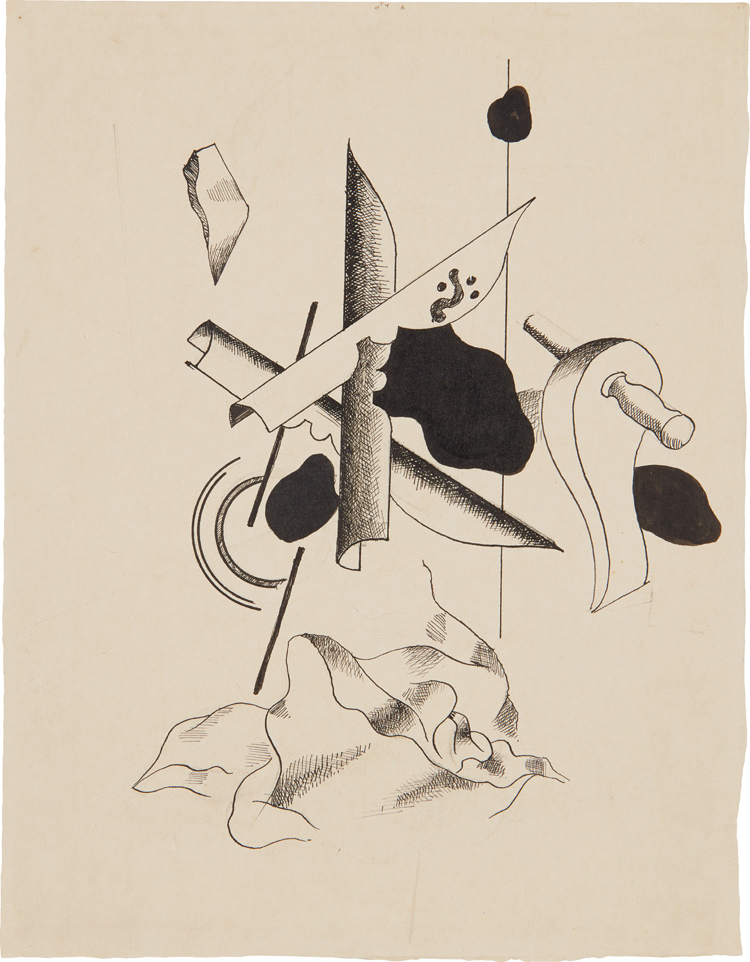 Fernand Léger — Composition aux plumes