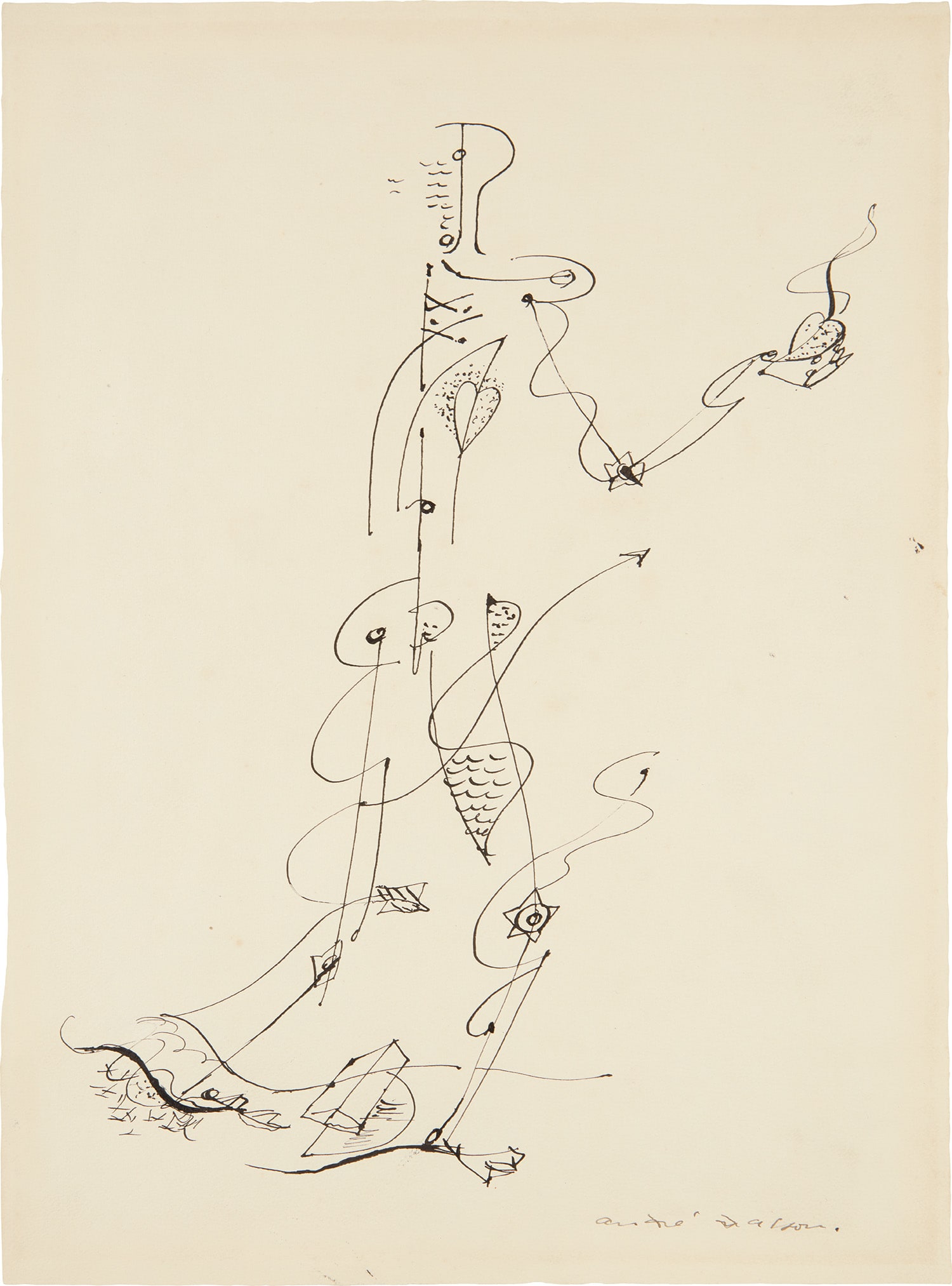 André Masson — Dessin automatique