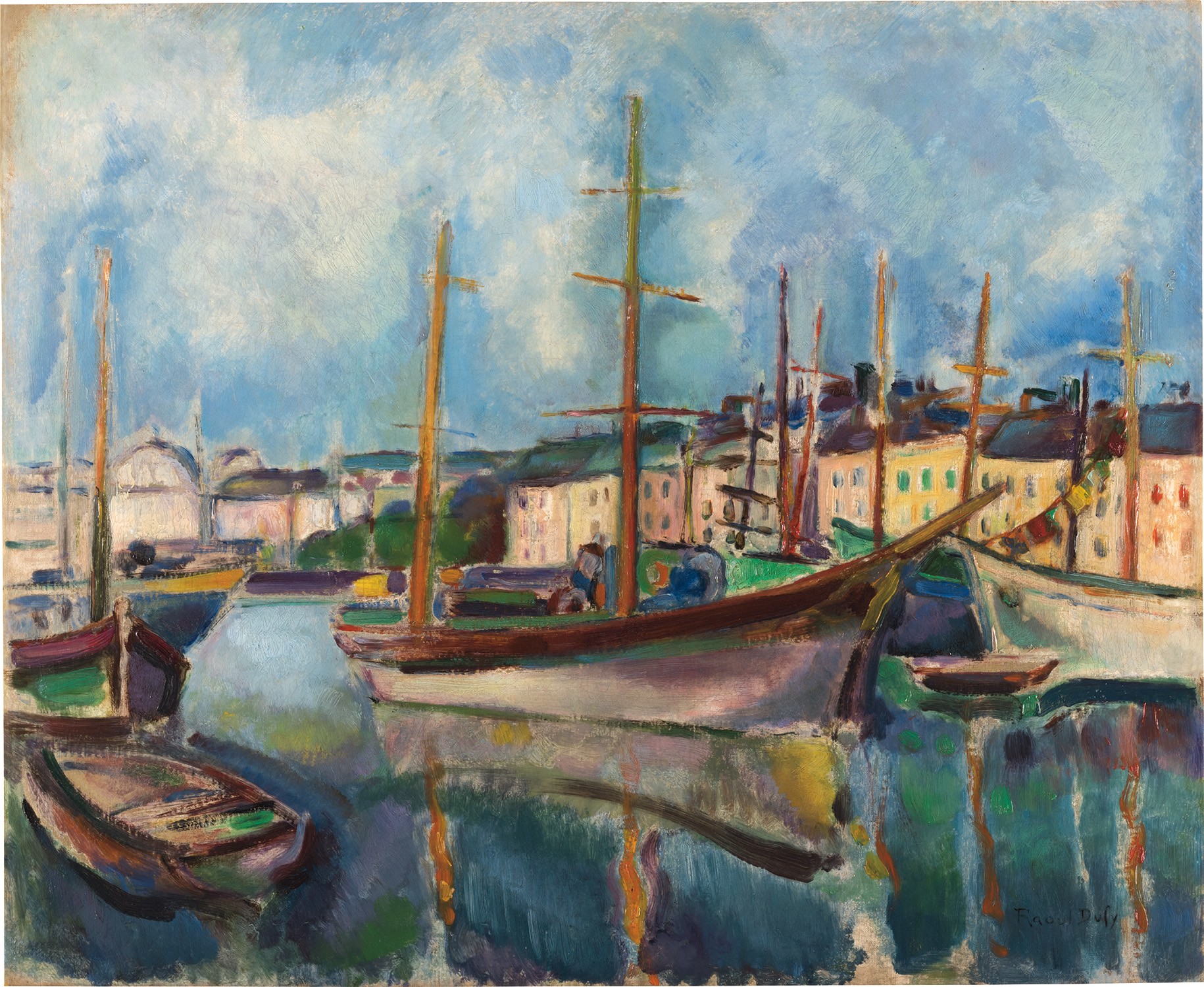 Raoul Dufy — Le port du Havre