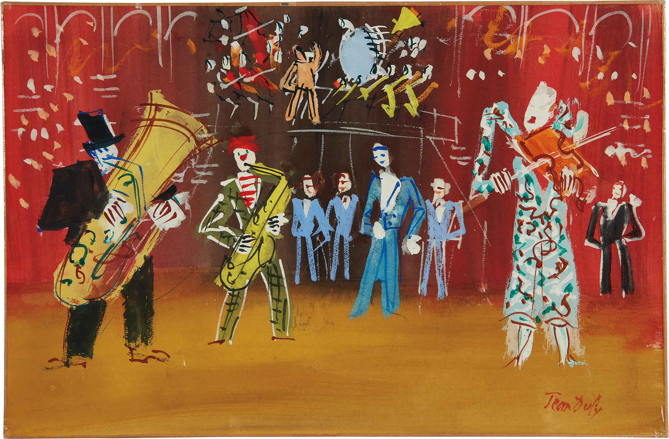 Jean Dufy — Le concert