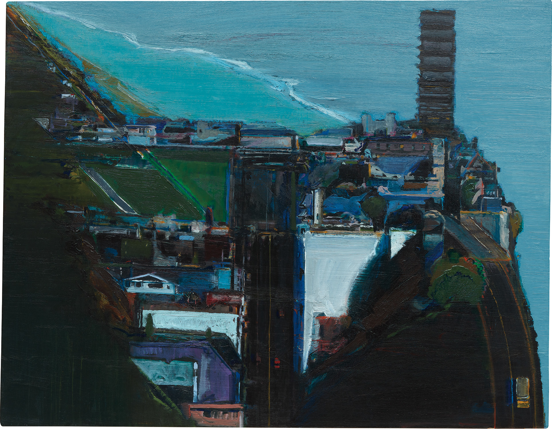 Wayne Thiebaud — San Francisco Shore