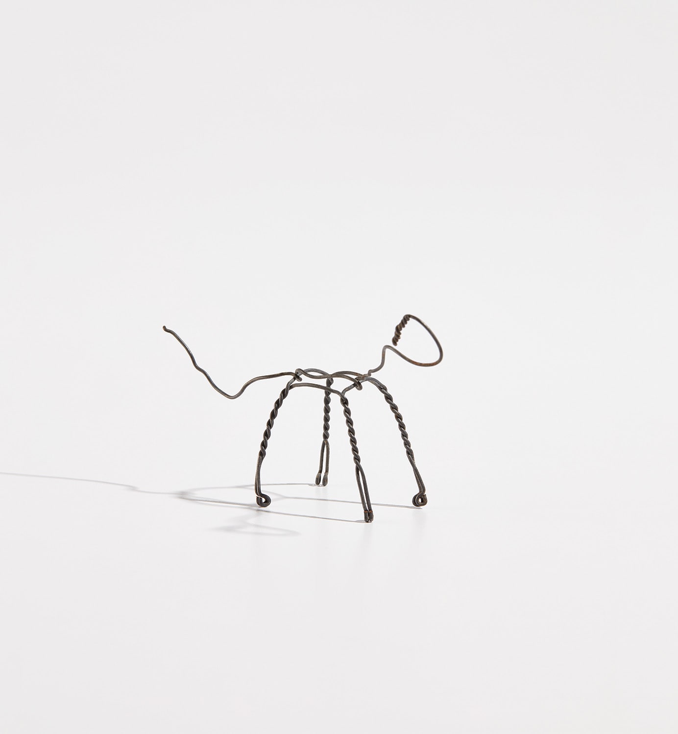 Alexander Calder — champagne cork wire