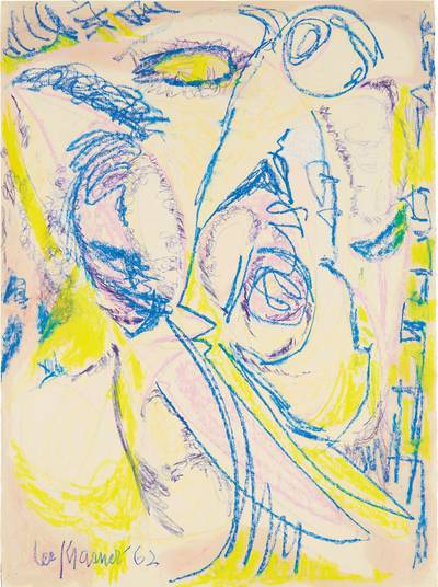 “I can’t conceive of anything that doesn’t have this kind of organic, rudimentary form... My work is founded in this prescribed thing called nature.” Lee Krasner