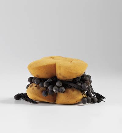 urethane foam, cloth and wood