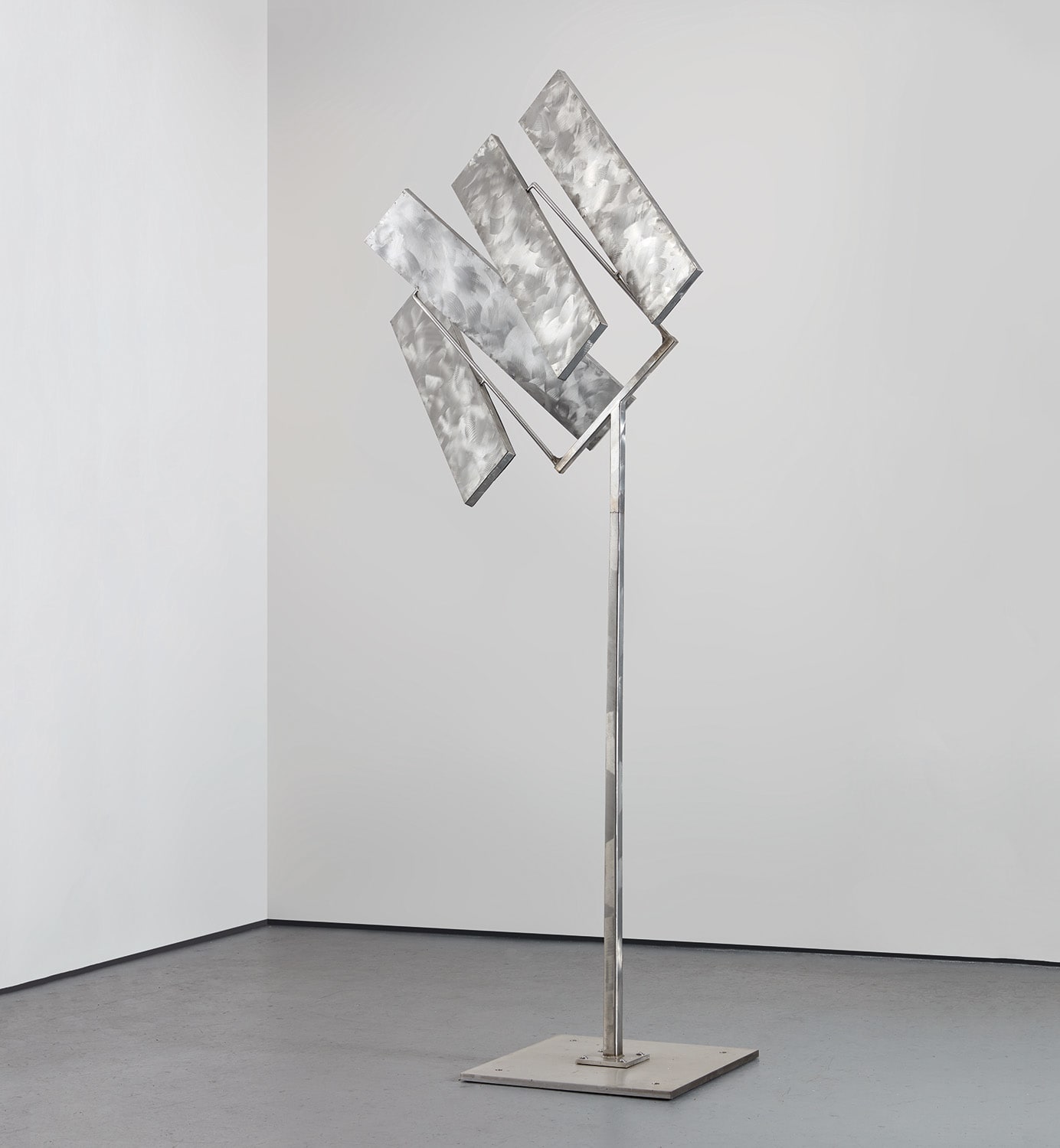 George Rickey — Four Rectangles Oblique II