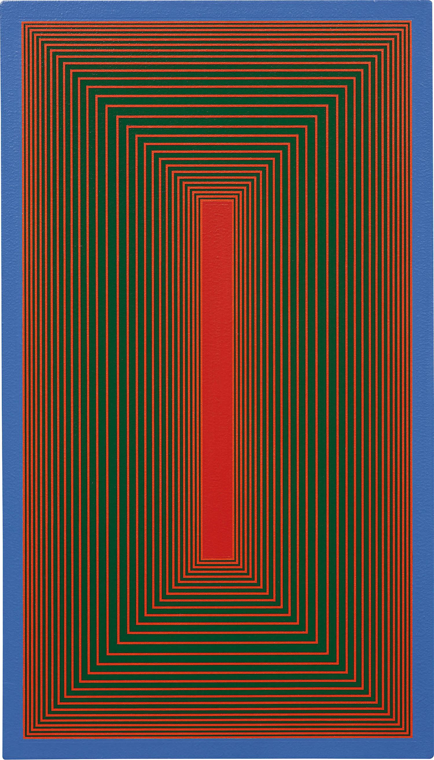 Richard Anuszkiewicz — Temple of Fire Red