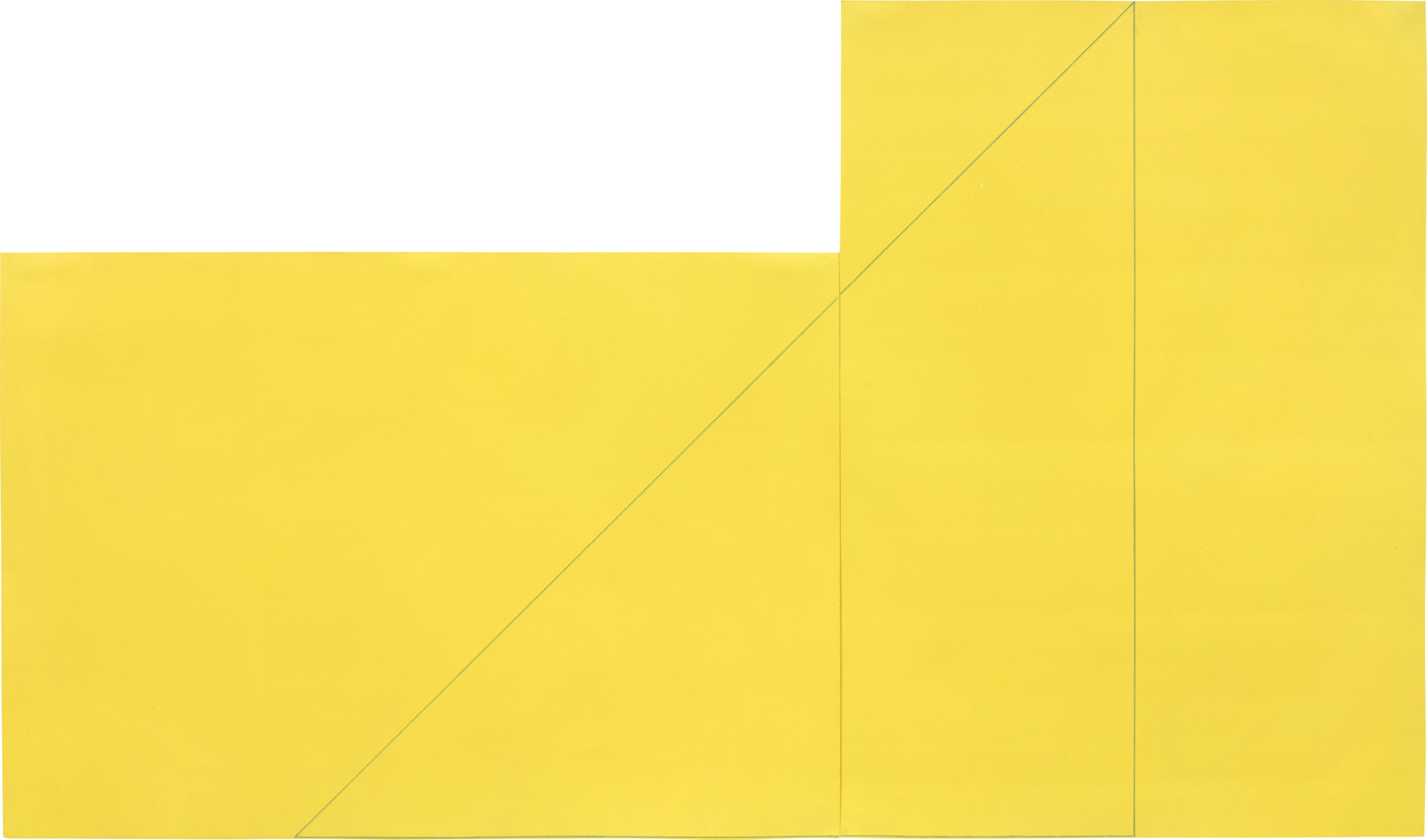 Robert Mangold — A Triangle within Two Rectangles