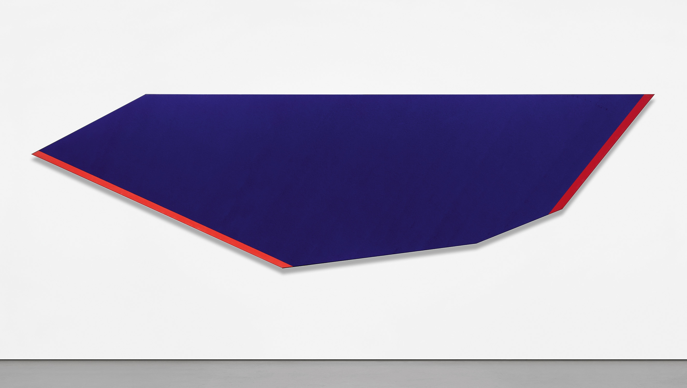 Kenneth Noland — Hot Blue