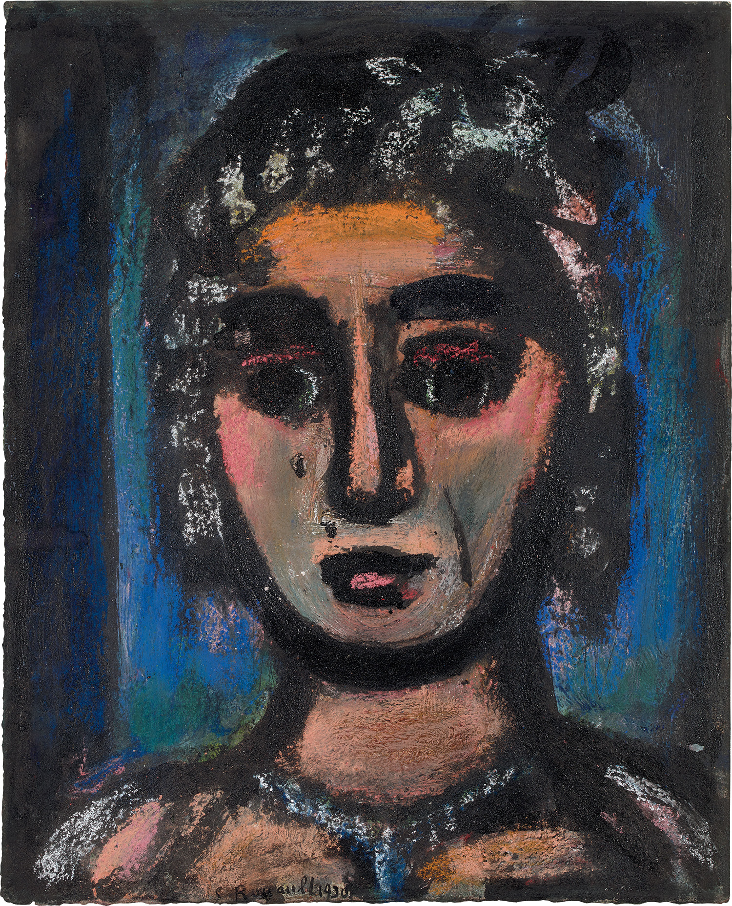Georges Rouault — Sodome ou Gomorrhe (Visage tragique)