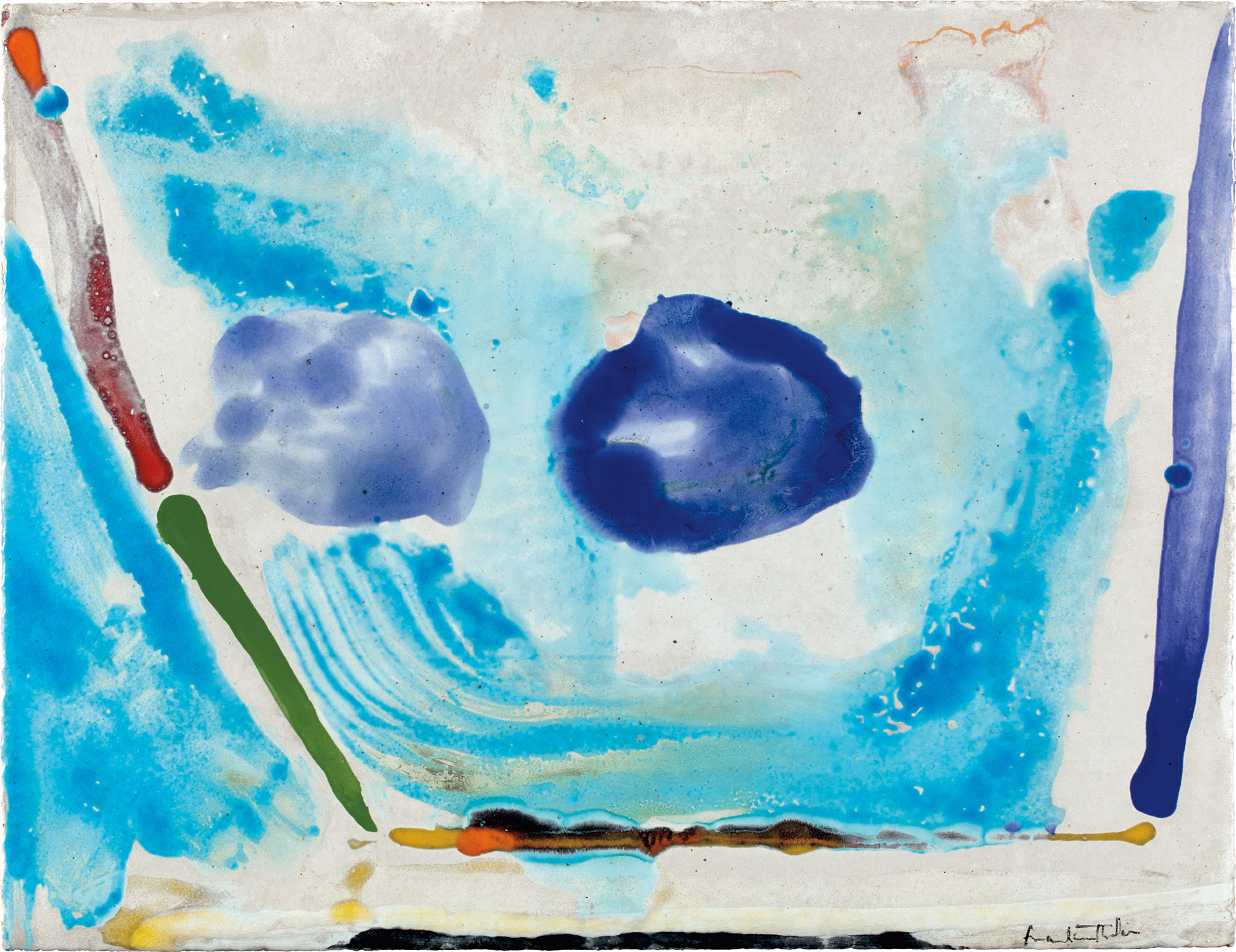 Helen Frankenthaler — Thanksgiving Day Series (#13)