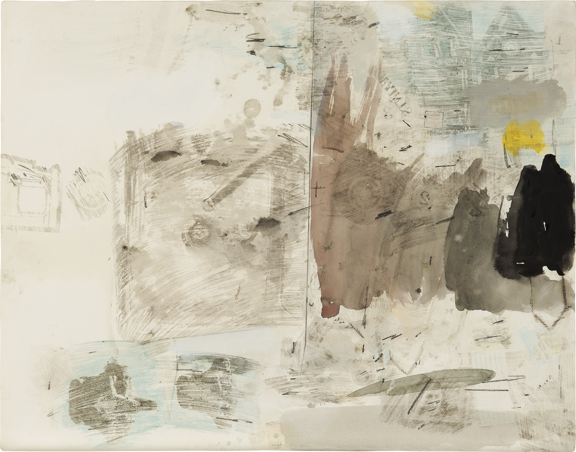 Robert Rauschenberg — Pewter Drawer