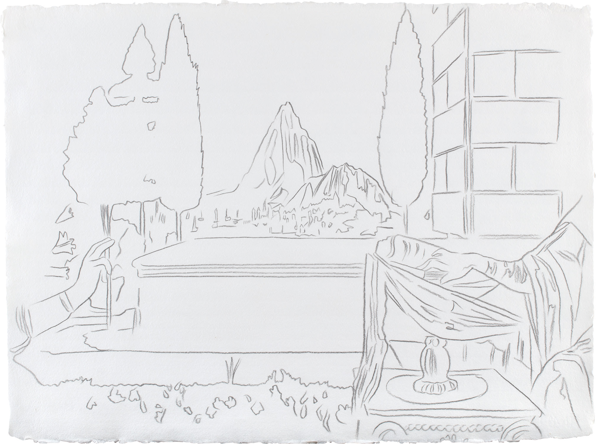 Andy Warhol — The Annunciation (after Leonardo da Vinci)