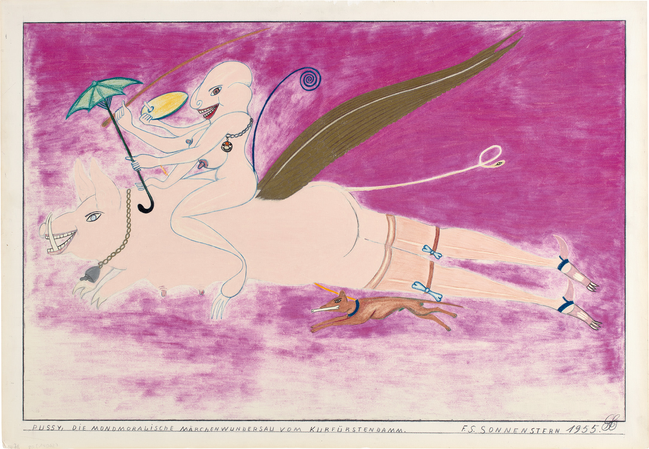 Friedrich Schröder-Sonnenstern — Pussy, Die mondmoralische Märchenwundersau com Kurfürstendamm