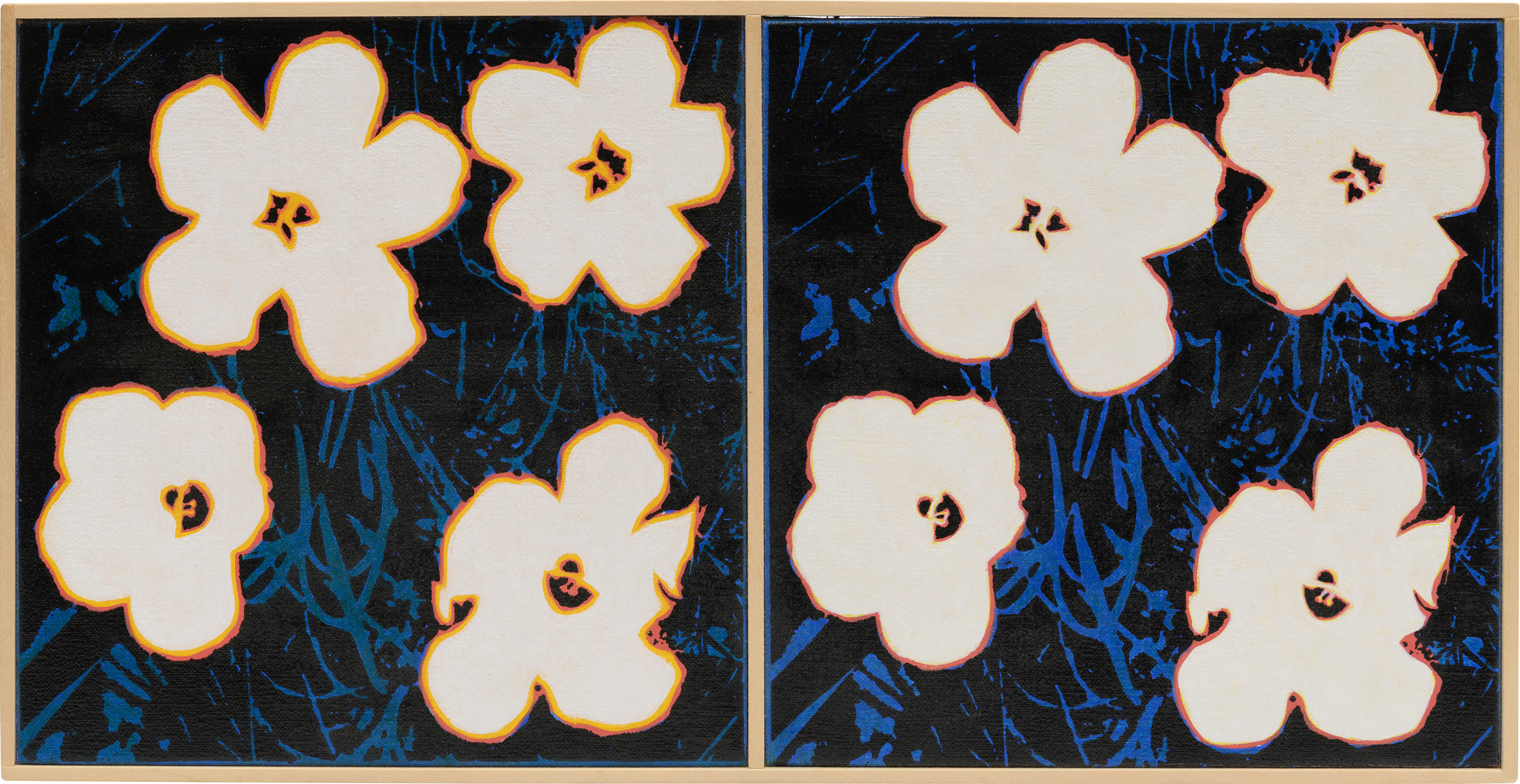 Richard Pettibone — Andy Warhol 'Two Flowers' 1964