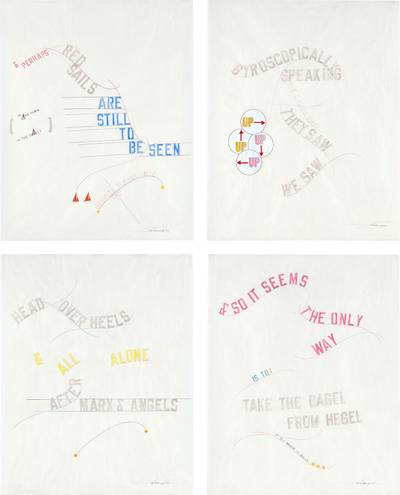 Preparatory Drawings For Gyroscopically Speaking