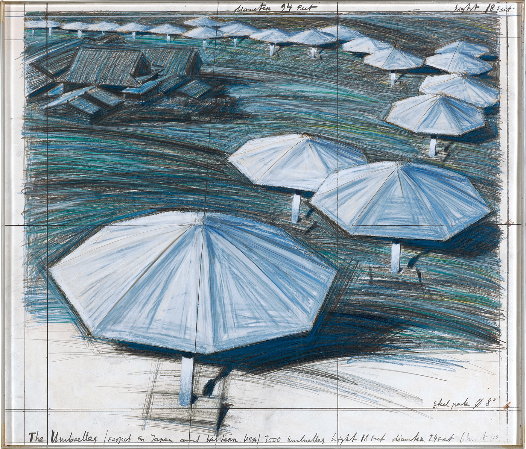 Christo — The Umbrella Project for Japan and Western U.S.A.