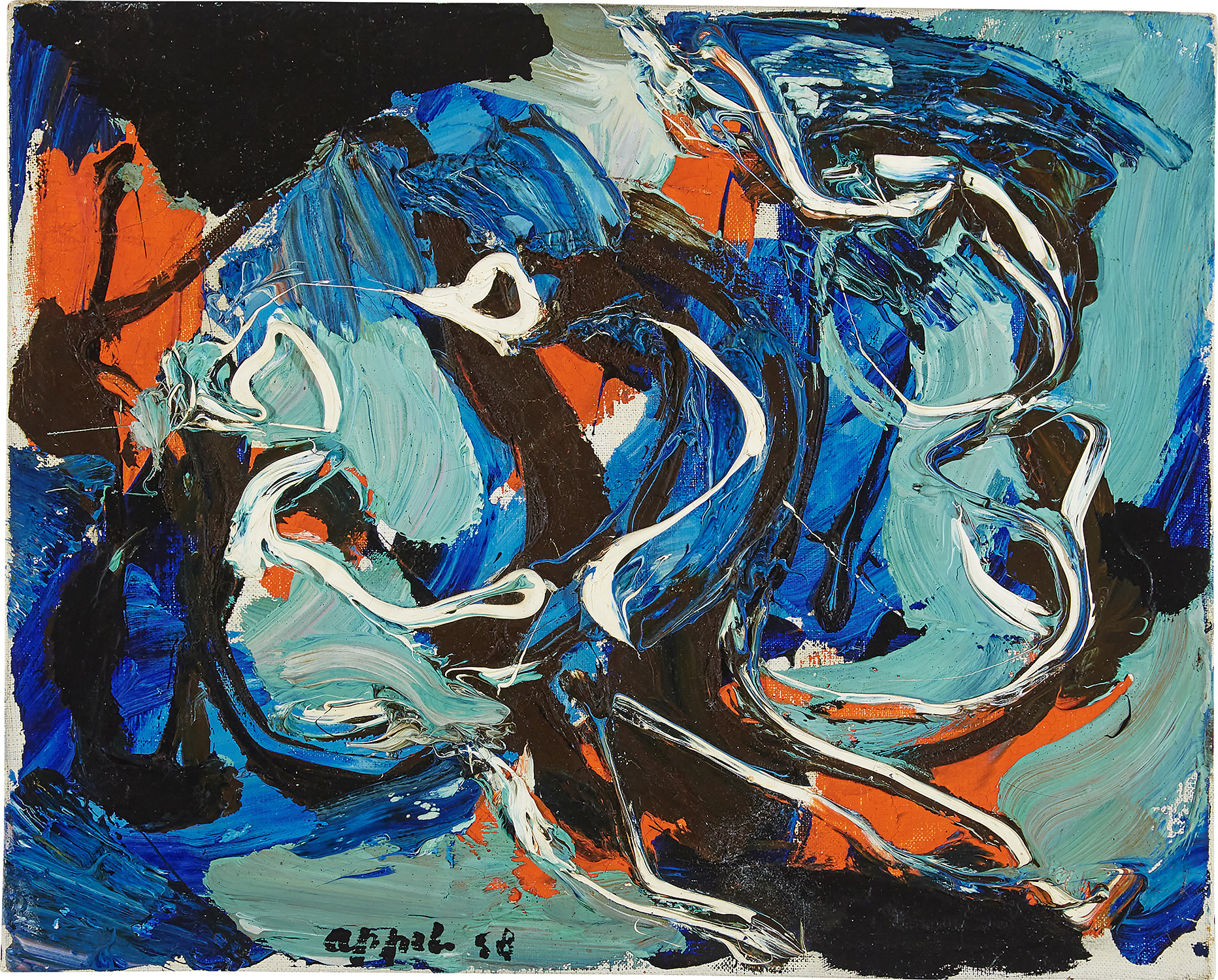 Karel Appel — Tête volante