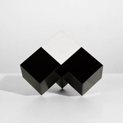 Model for Twin Sculpture for Bayerische Vereins Bank, Munich